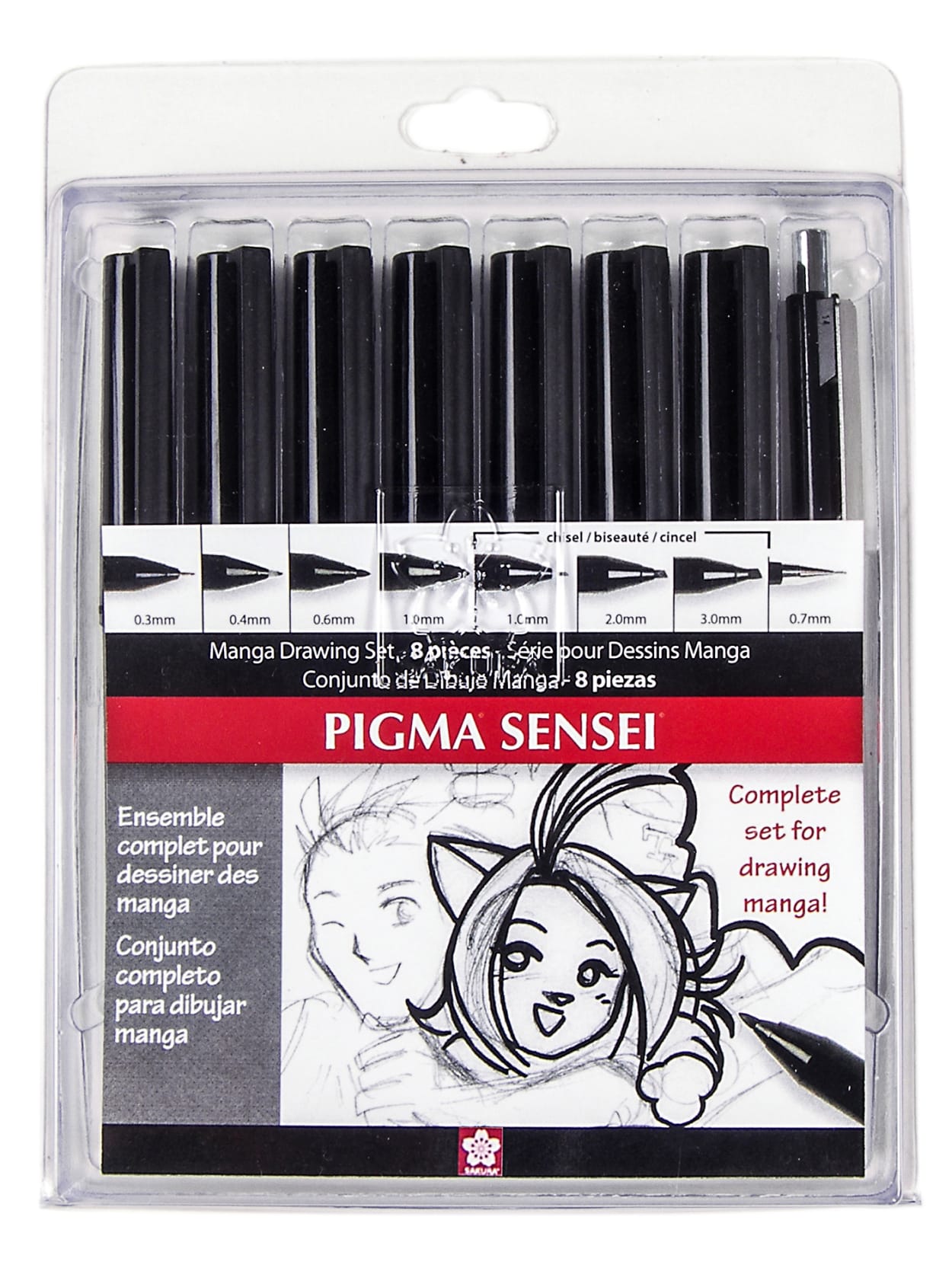 Sakura Pigma Sensei Manga Drawing Kit Office Depot