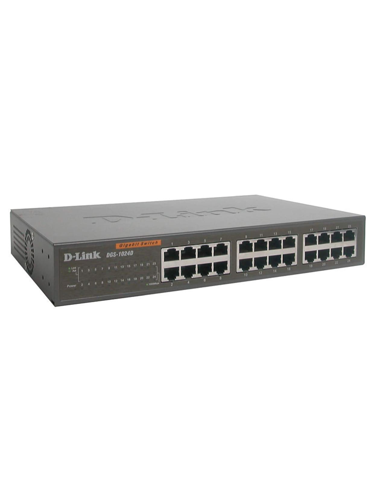 D Link Dgs 1024d 24 Port 101001000 Gigabit Switch Office Depot