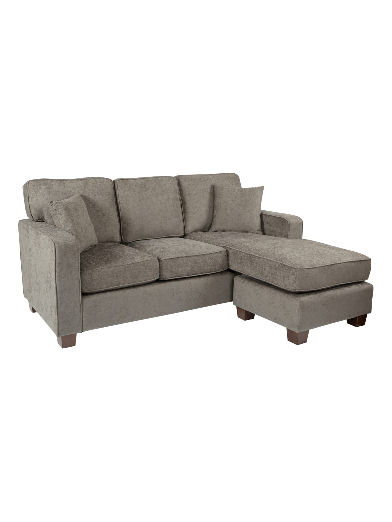 six piece sectional on Office Star Avenue Six Russell Sectional Taupe Office Depot