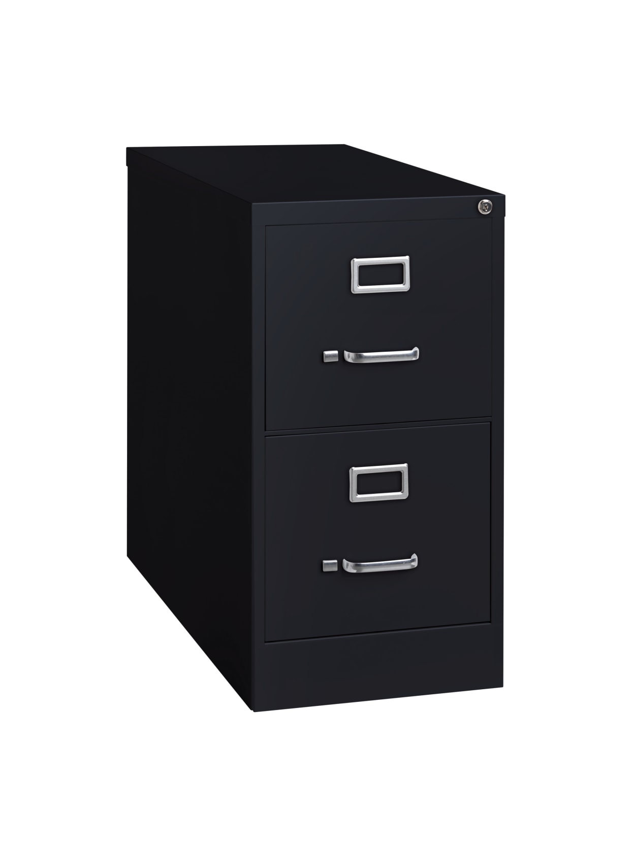 Workpro File 2 Drawer Letter Size Black Office Depot