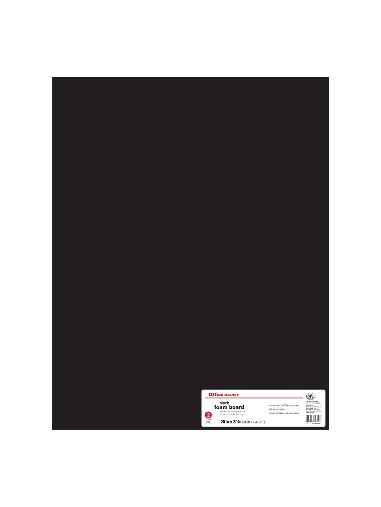 foam core mounting staples