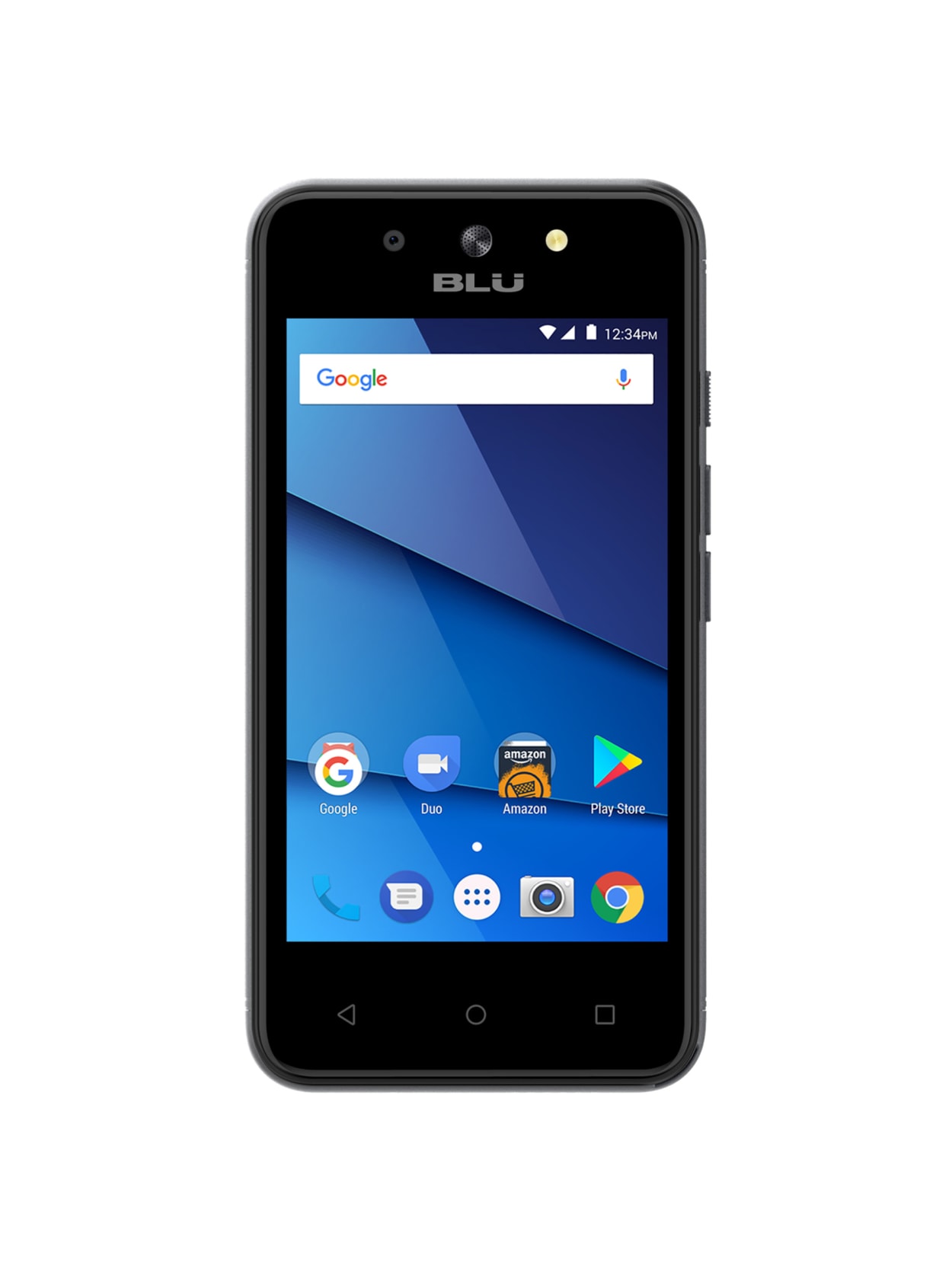 dash pads direct on Blu Dash L4 Lte D0050uu Cell Phone Black Pbn201425 Office Depot