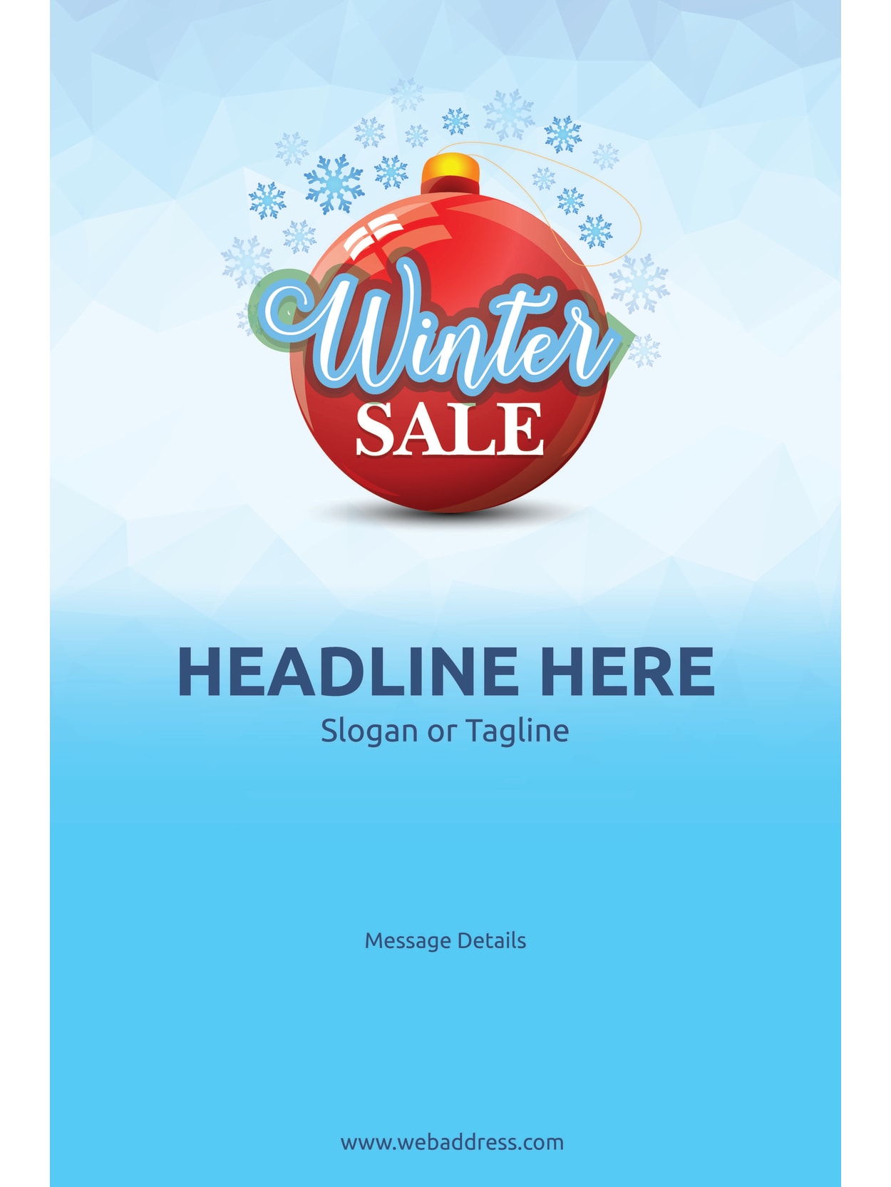 Custom A Frame Sign Winter Sales Office Depot