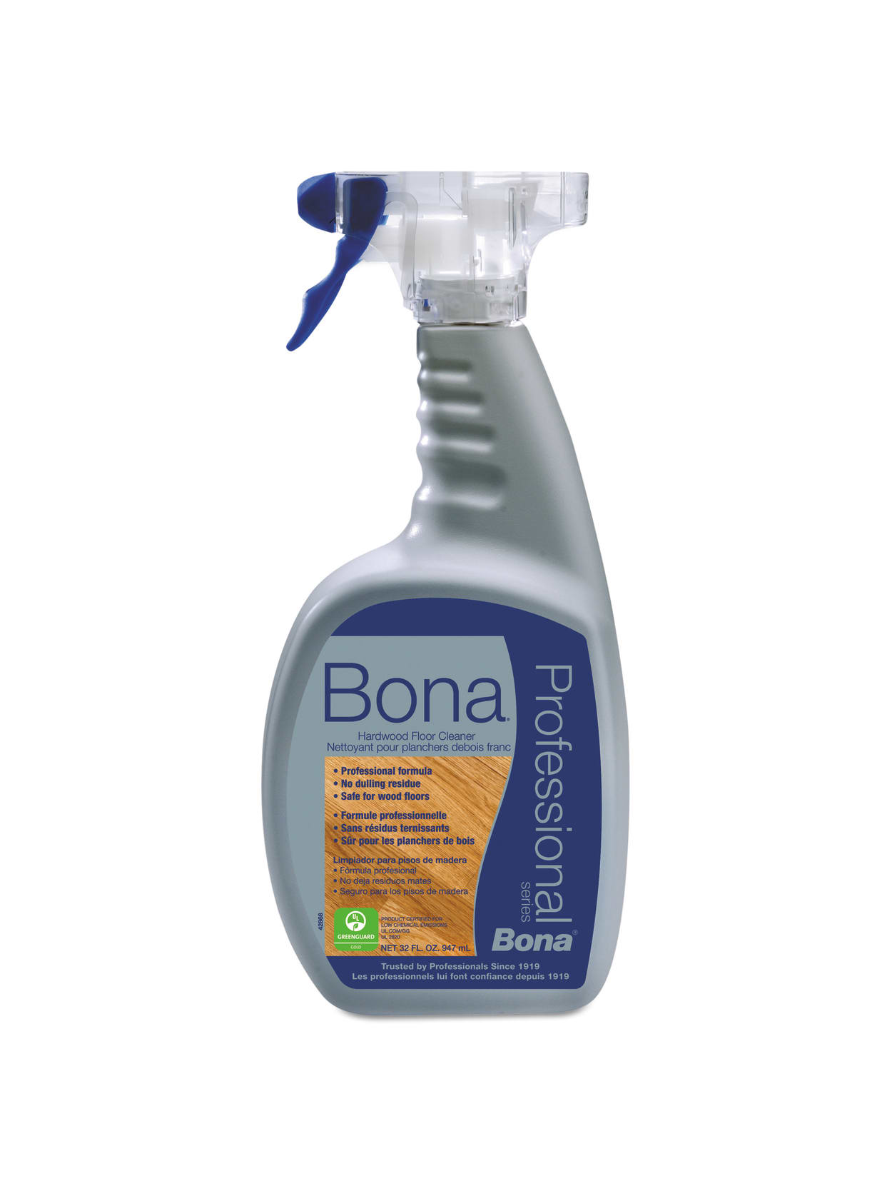 Bona Hardwood Floor Cleaner 32 Oz Spray Bottle Office Depot