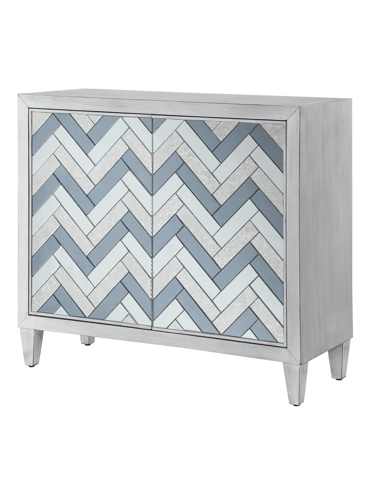 Powell Wraich Console Table Silvergray Office Depot