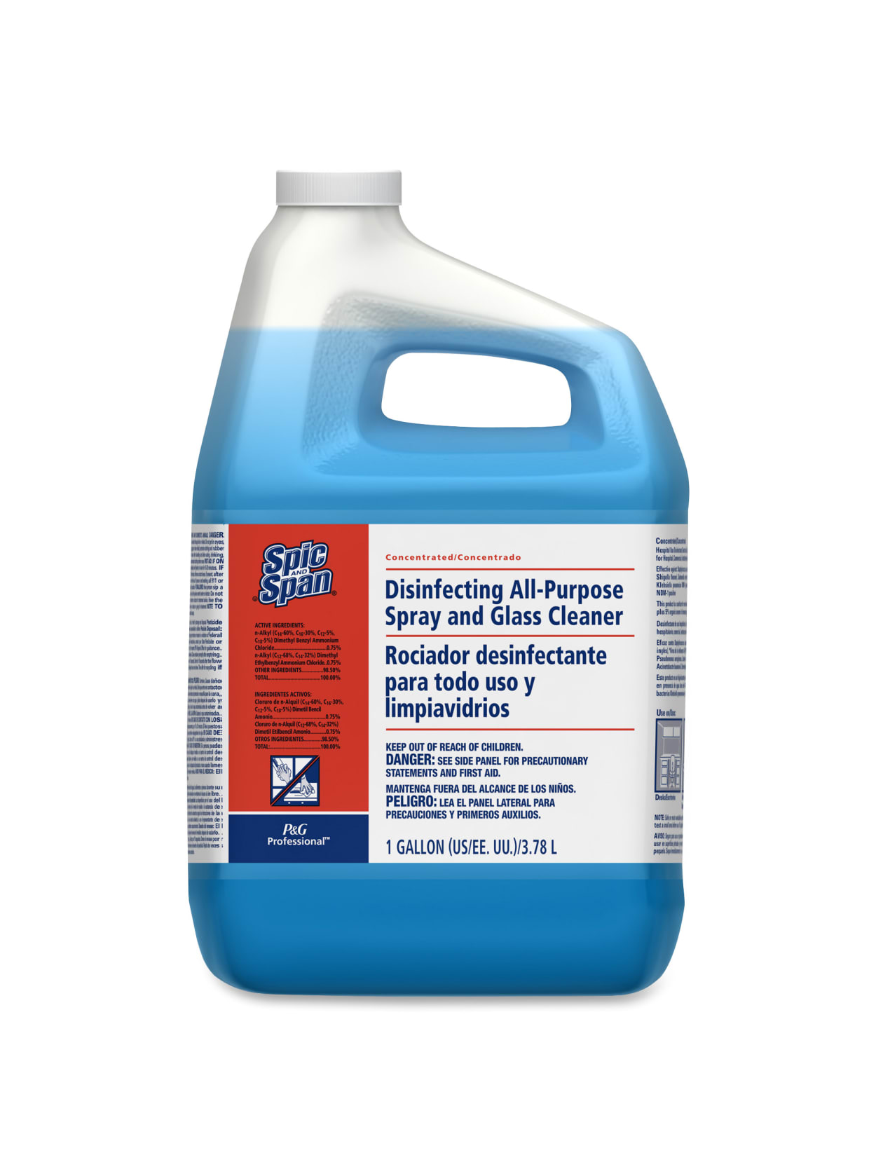 Spic And Span Spicspan Concentrated Cleaner Concentrate Liquid 128 Fl Oz 4 Quart 1 Each Office Depot
