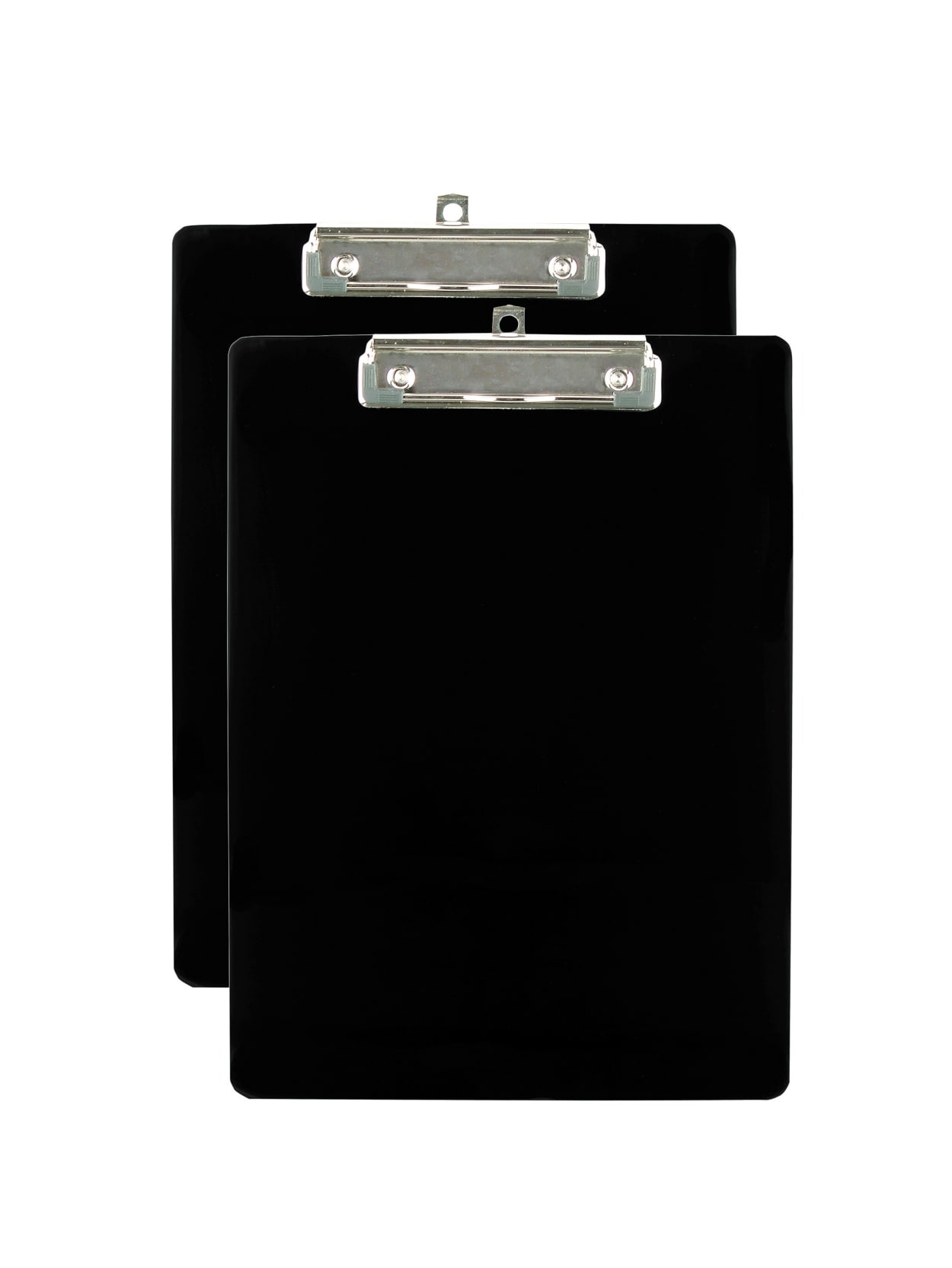 Office Depot Brand Plastic Clipboards 8 12 X 11 Black Pack Of 2 Office Depot