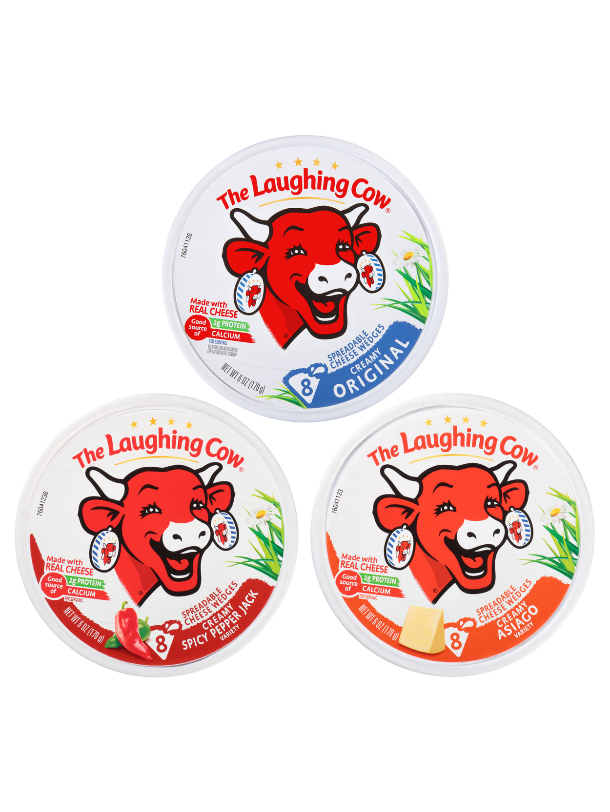 Laughing Cow Wedges Variety Pack 1 Oz 24pk Office Depot