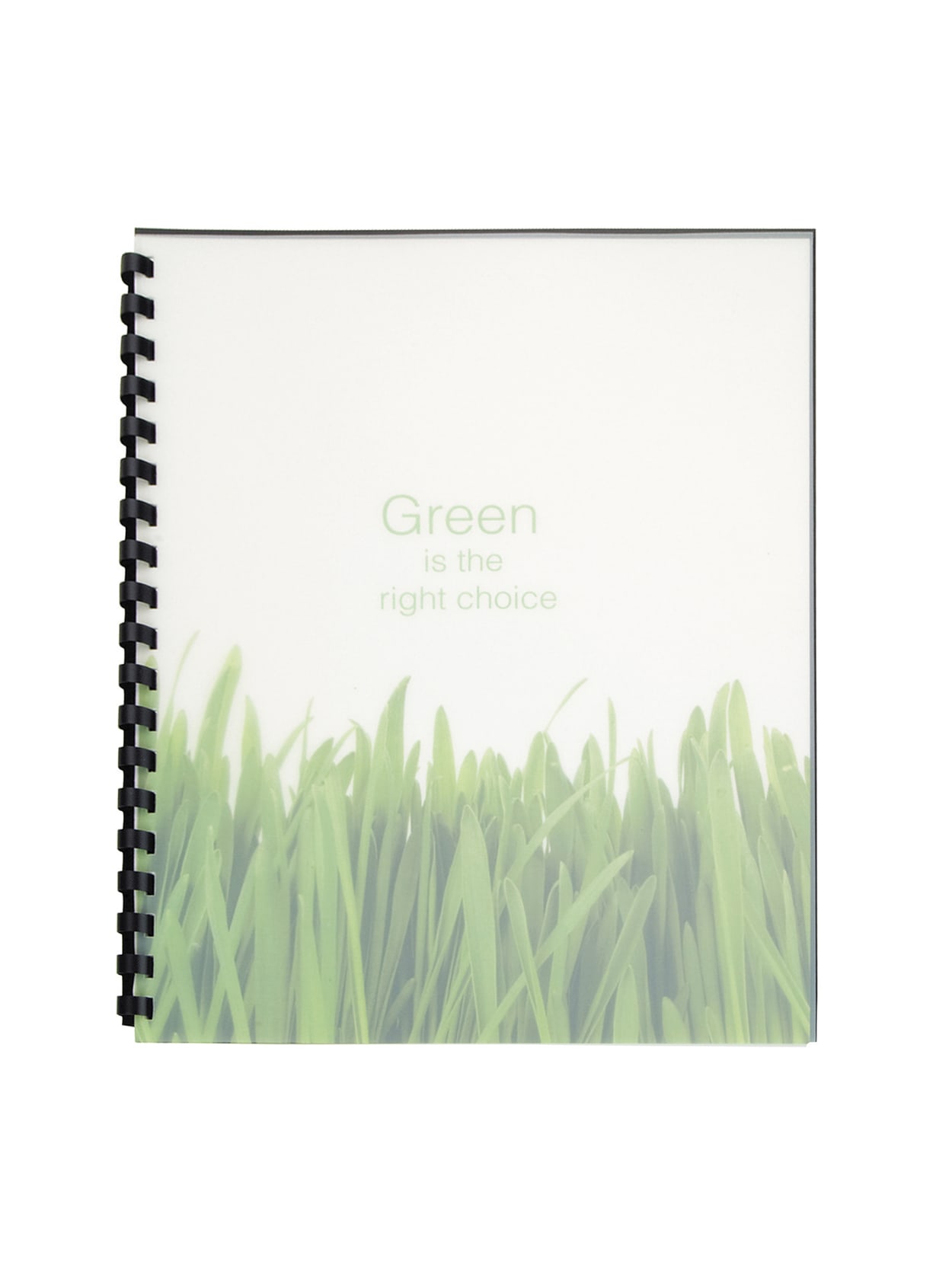 Gbc 100percent Recycled Poly Binding Covers 8 12 X 11 Frost Pack