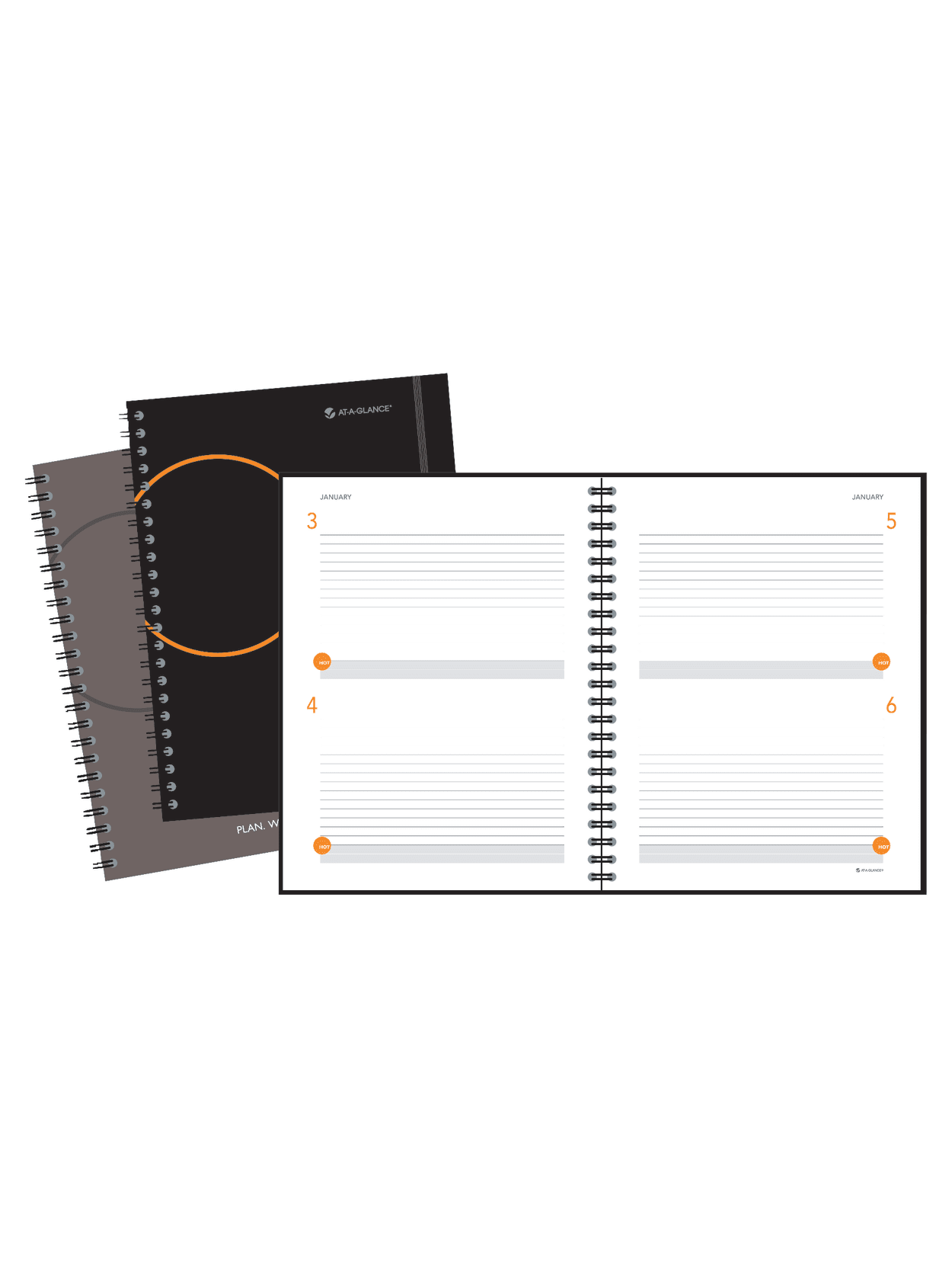 Details about   Weekly Monthly 2019 A5 Notebook Planner Spiral Time Memo Planning Management