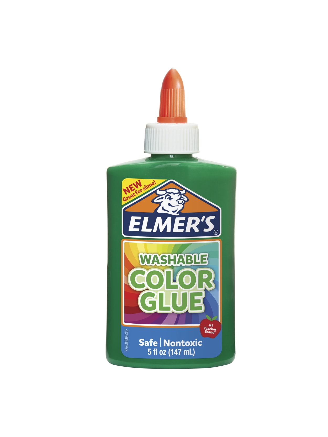 Elmer S Washable Color Glue Green 5 Oz Bottle Office Depot