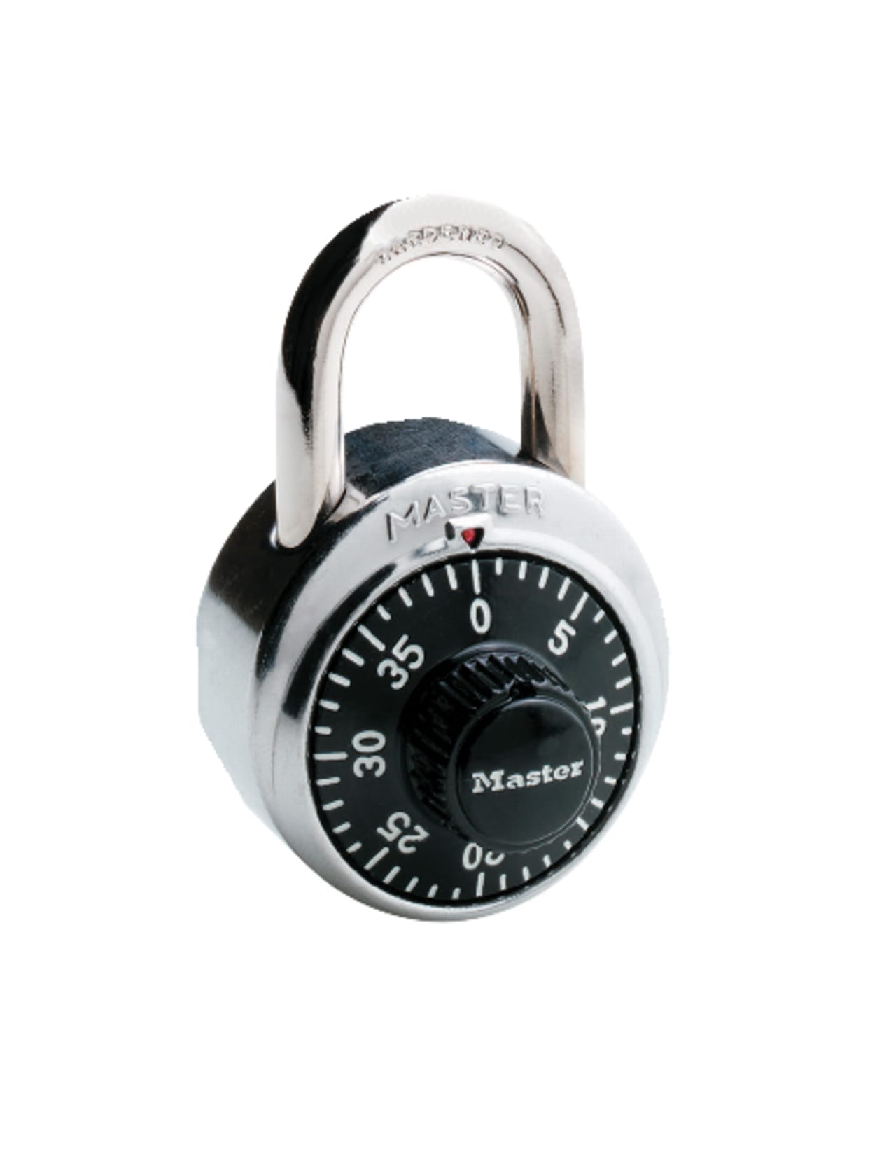 Master Lock Combination Padlock Blackchrome Office Depot