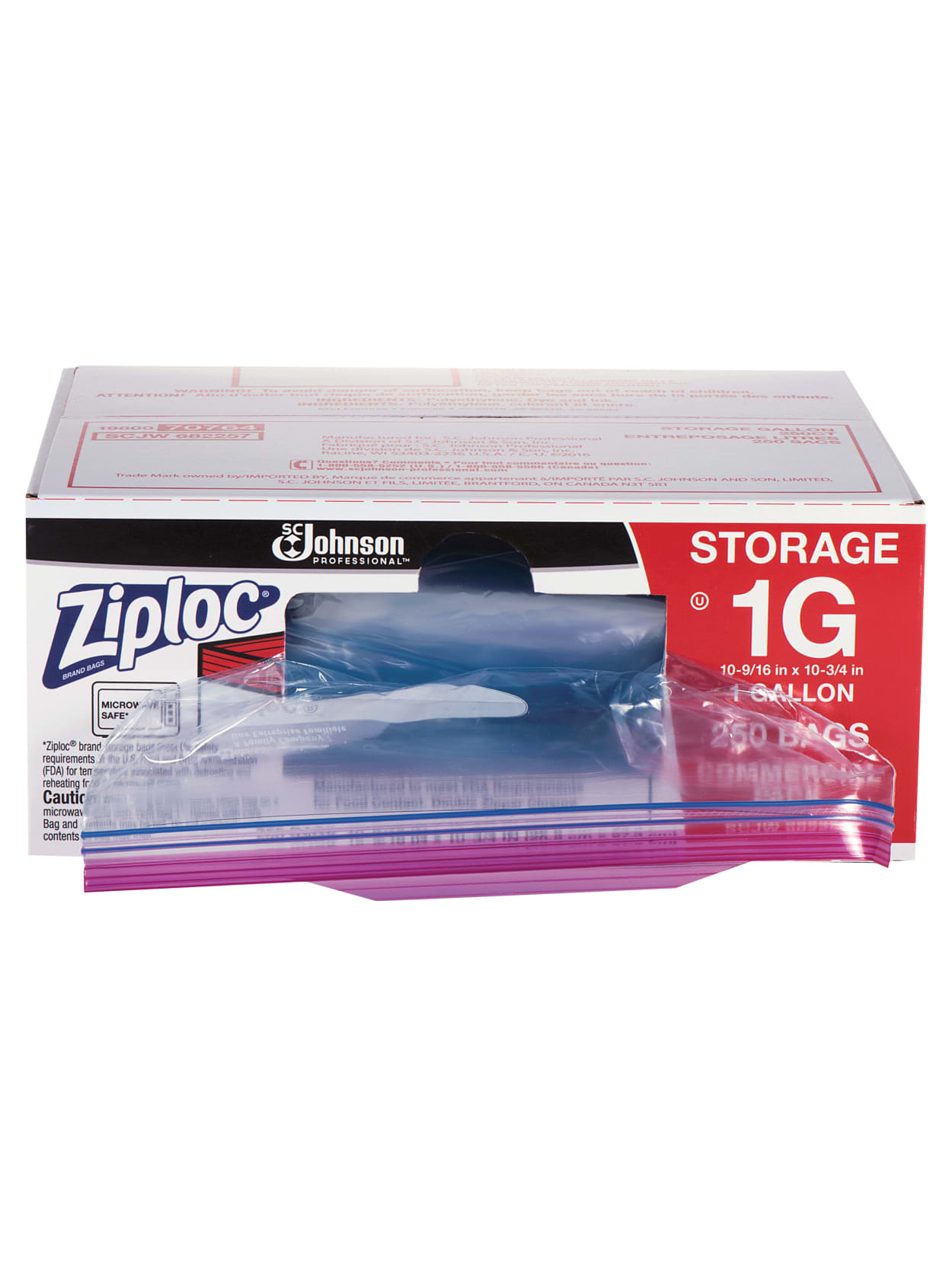 gallon ziploc bags