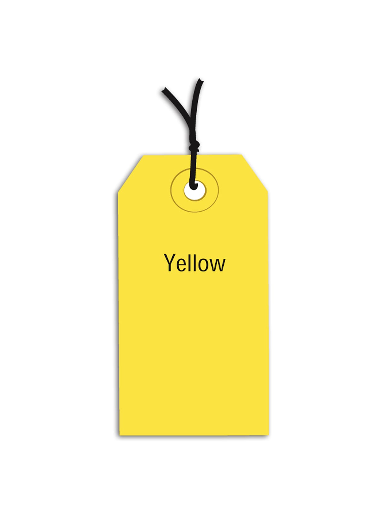 1000  Yellow Merchandise  Perforated Price Tags 1000  5"   Black Loop Locks 