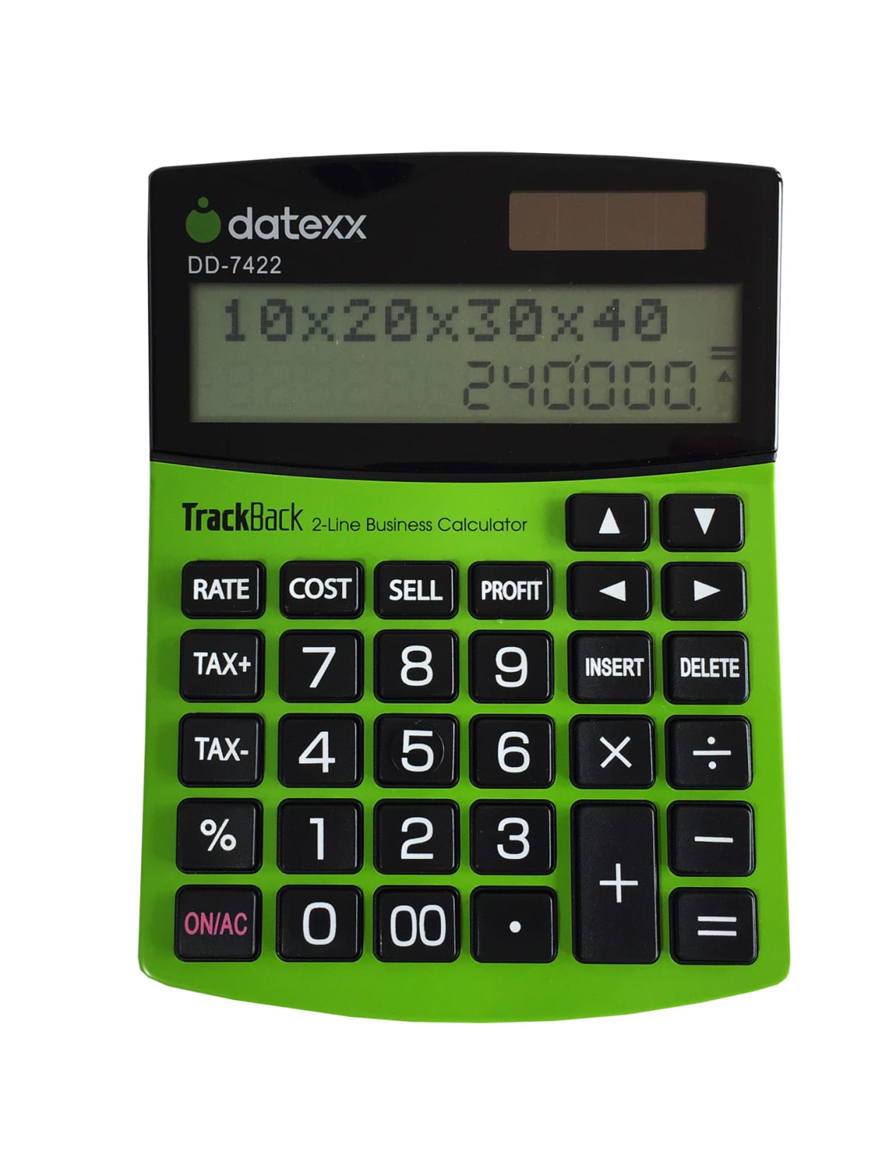 Datexx Trackback Dd 7422 2 Line Desktop Financial Calculator