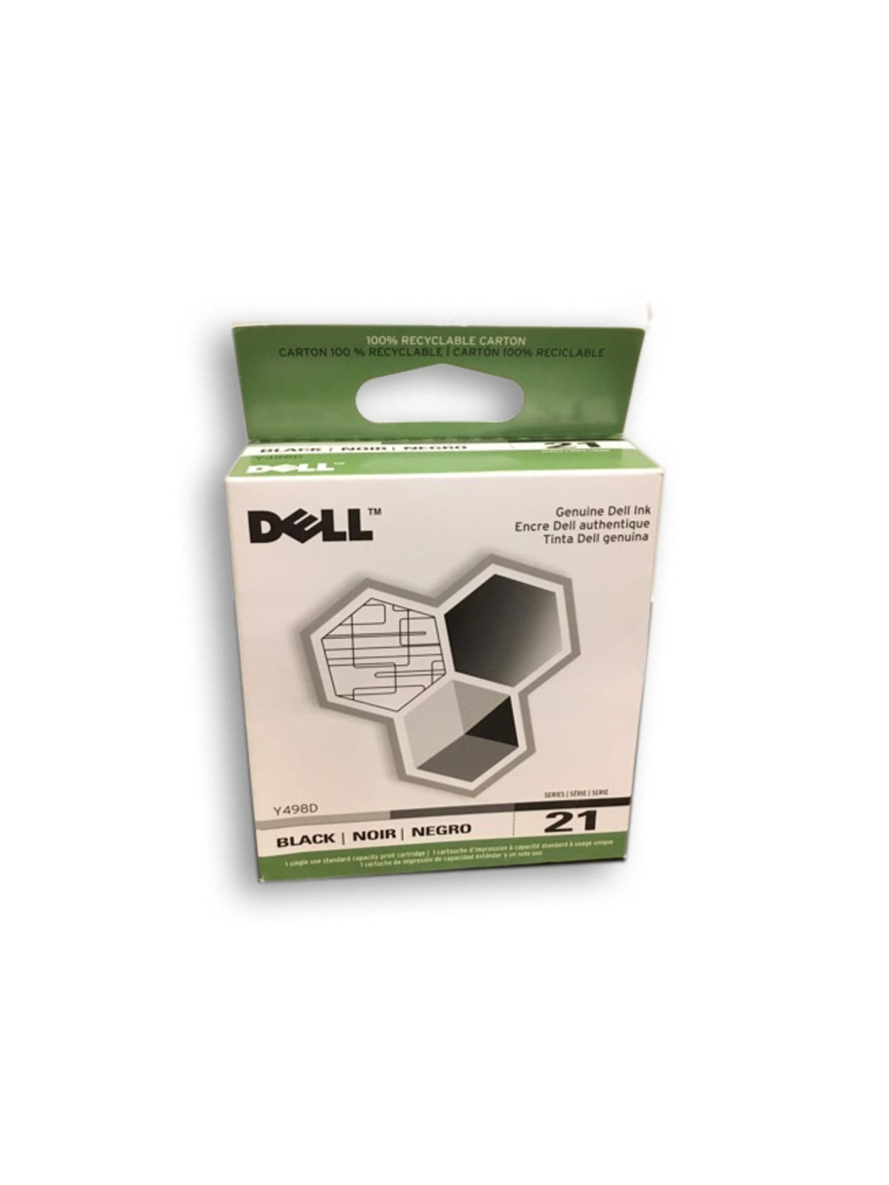 dell series 21 black ink cartridge u313r