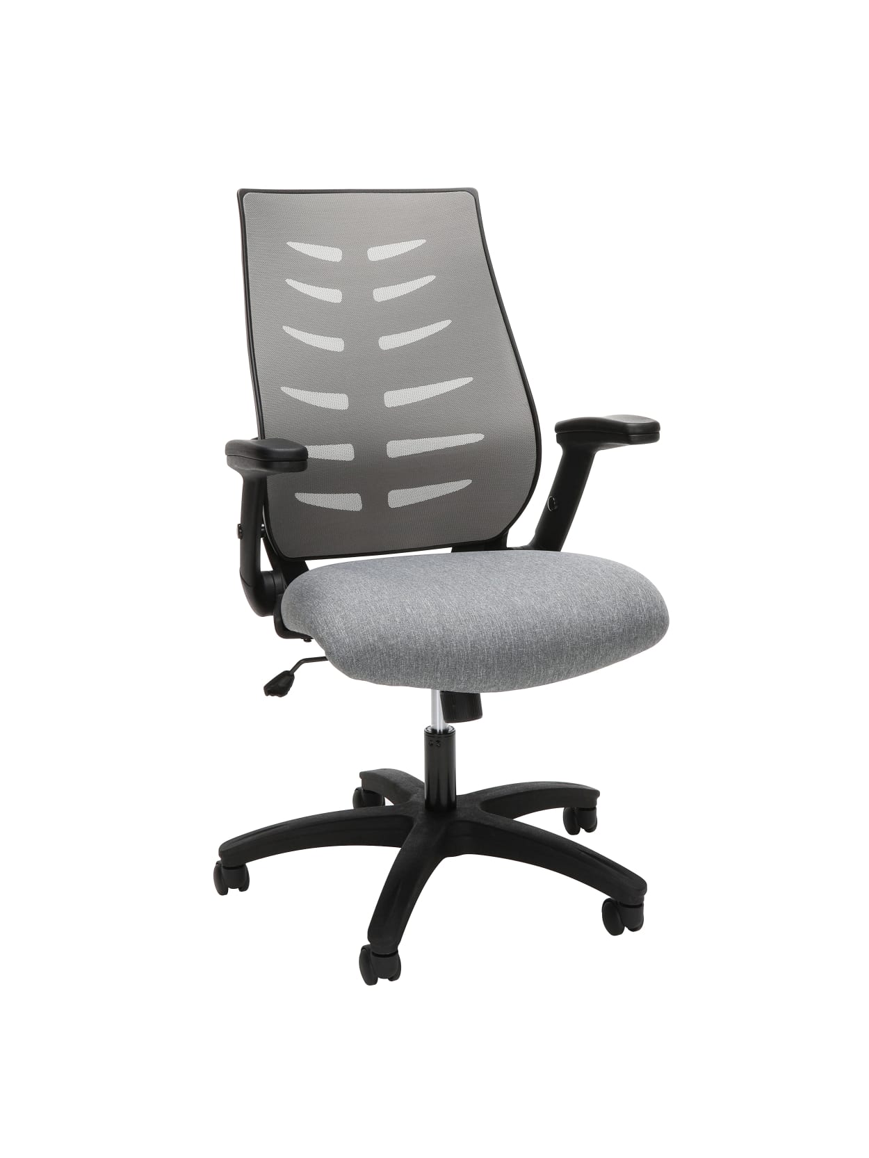 Ofm Core Collection Model 530 Mesh Mid Back Office Chair Grayblack Office Depot