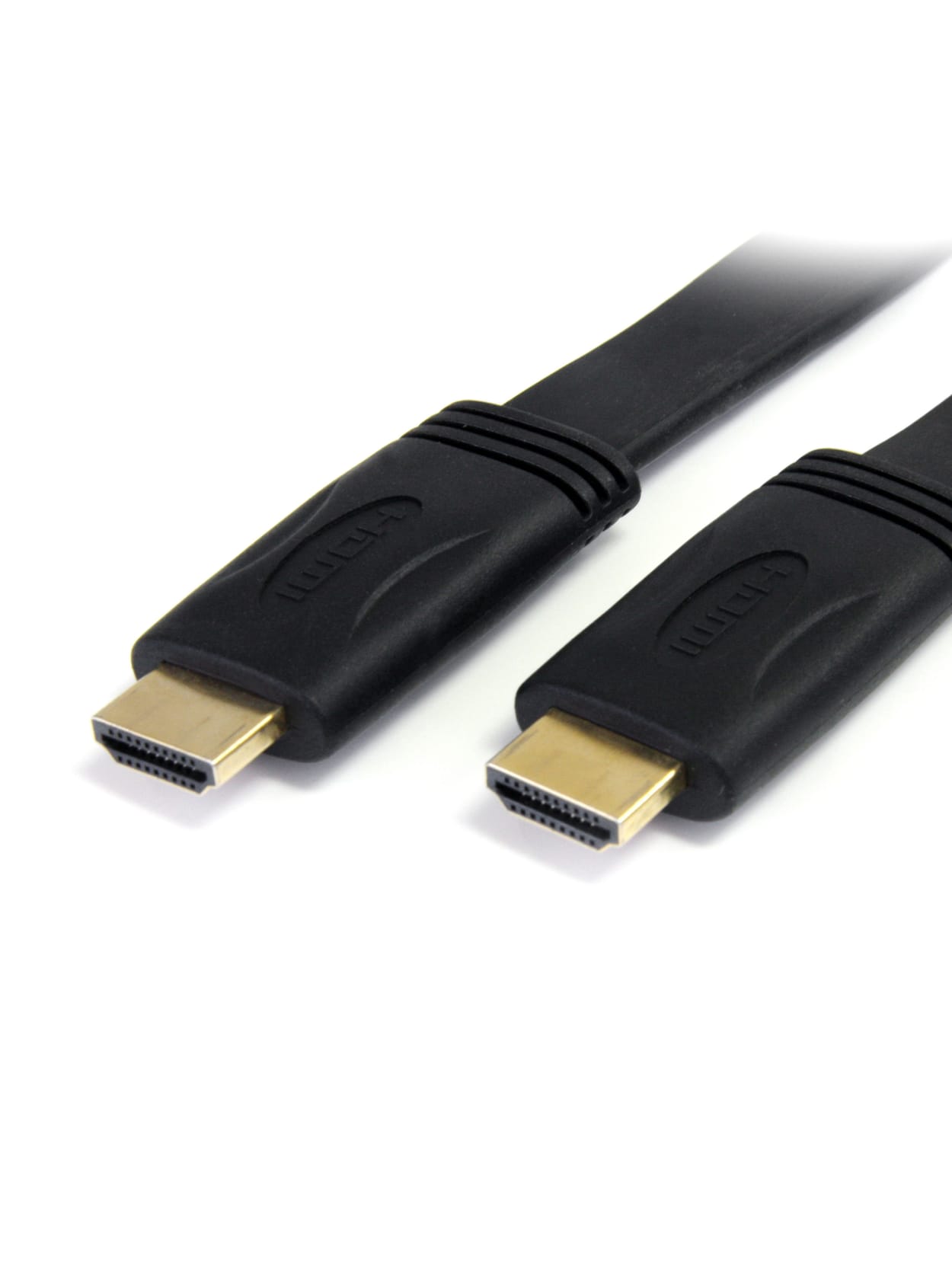 Startech Com 15 Ft Flat High Speed Hdmi Cable With Ethernet Ultra Hd 4k X 2k Hdmi Cable Hdmi To Hdmi Mm Hdmi For Audiovideo Device Office Depot
