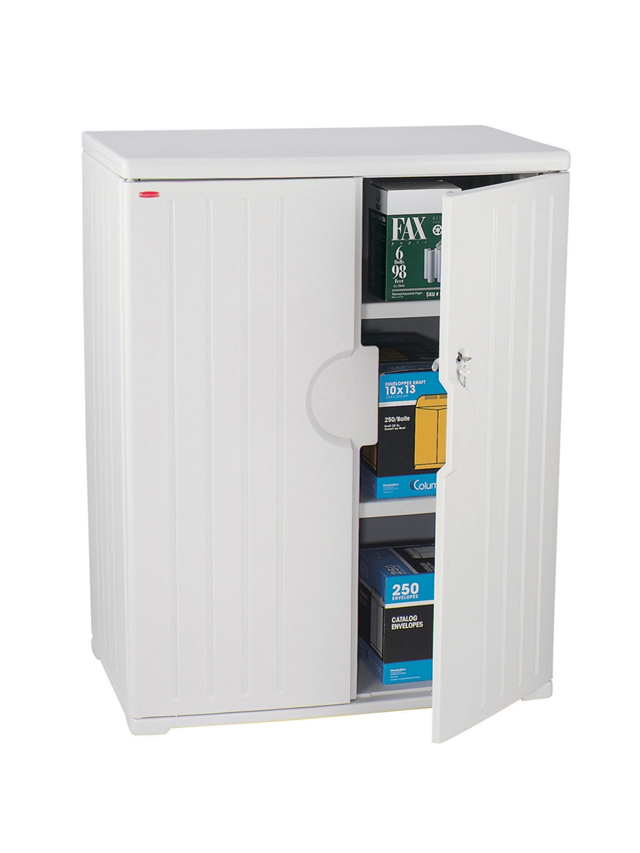 Iceberg Officeworks Storage Cabinet 46 H X 36 W Platinum Office