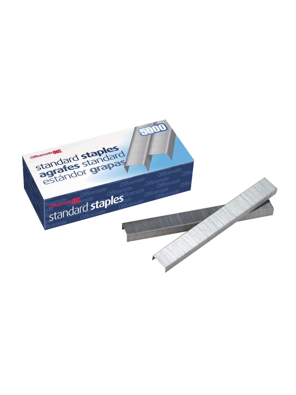 Oic Standard Chisel Point Staples Box Of 5000 Office Depot