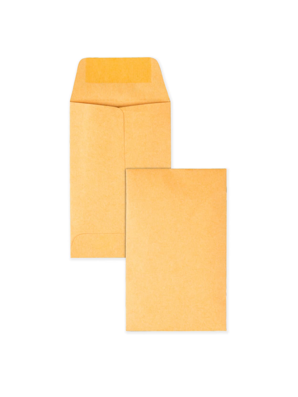 Quality Park Coin Envelopes 2 14 X 3 12 Brown Kraft Box Of 500 Office Depot