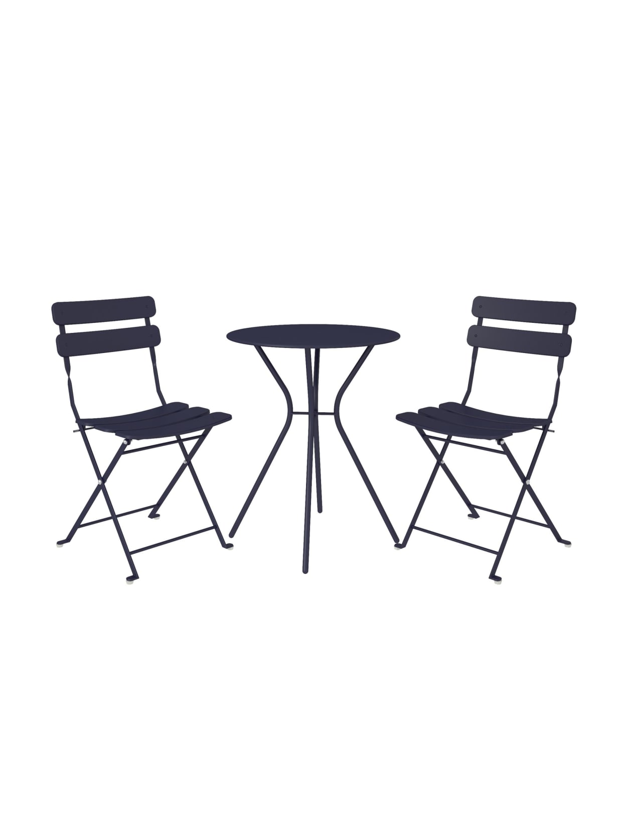 commercial bistro sets on Cosco Bridgeport 3 Piece Patio Set Blue Office Depot