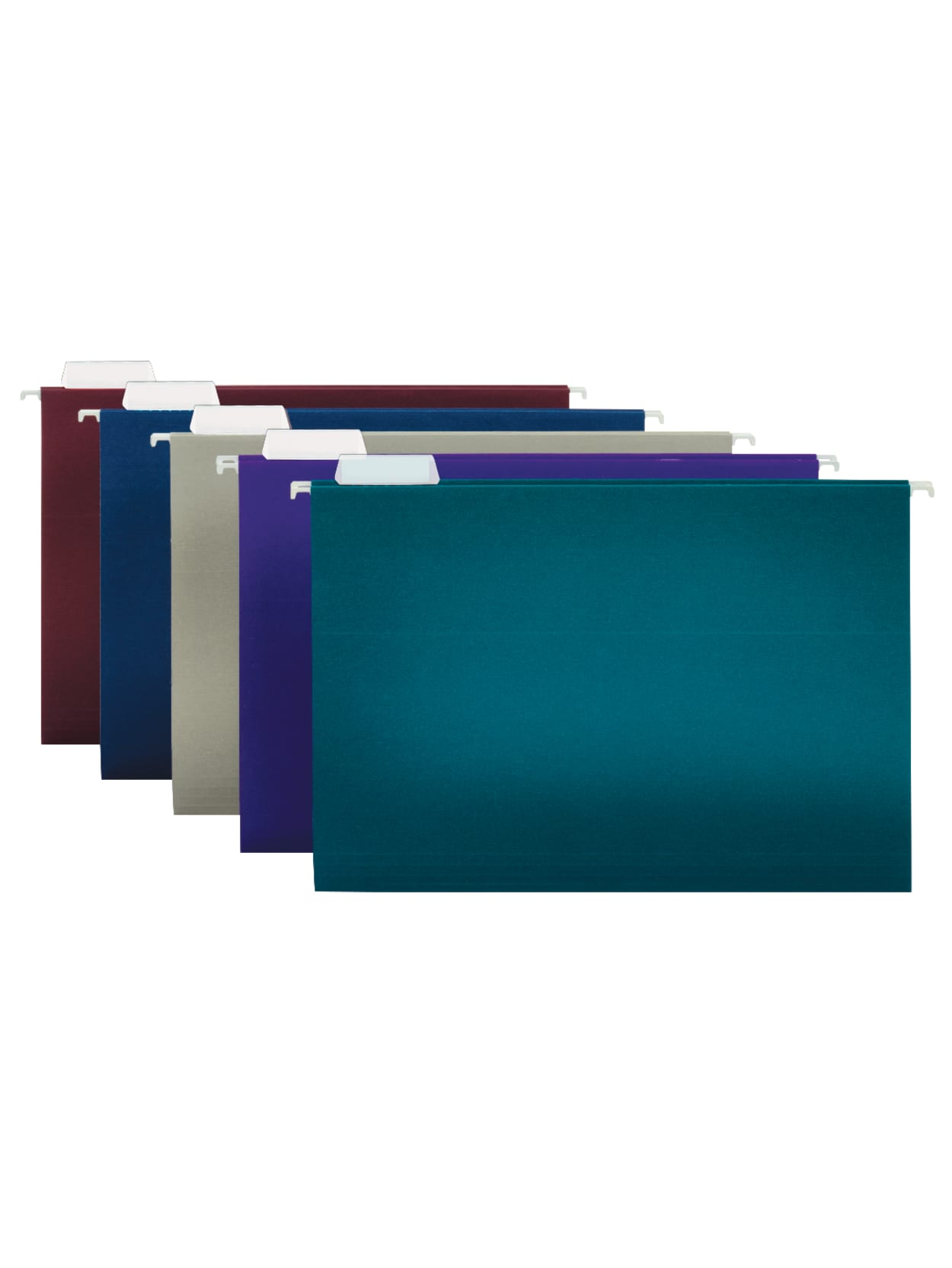 Office Depot Brand 2 Tone Hanging File Folders 15 Cut 8 12 X 14 Legal Size Assorted Colors Box Of 25 Folders Office Depot