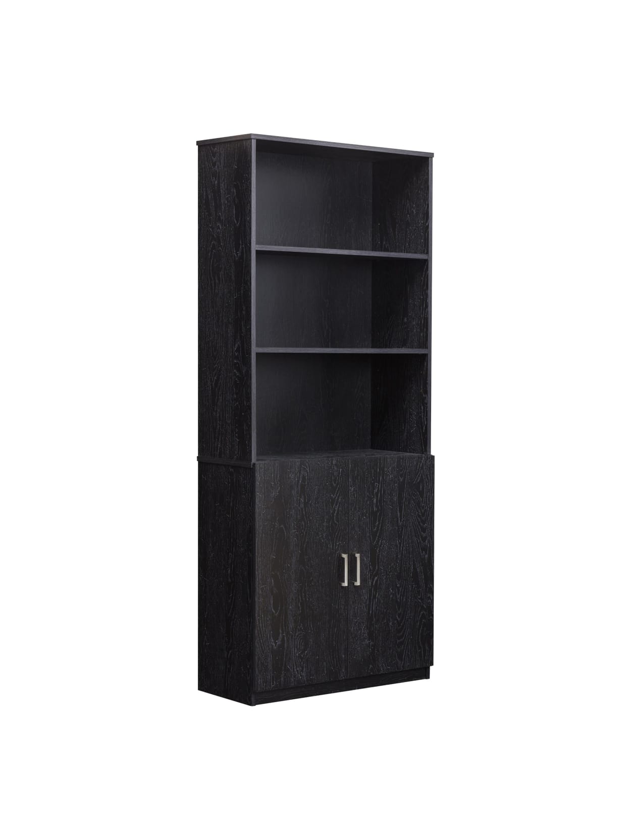 Ameriwood Home Moberly 3 Shelf Bookcase With Doors Black Oak Office Depot View and download room essentials 417087 assembly instructions manual online. ameriwood home