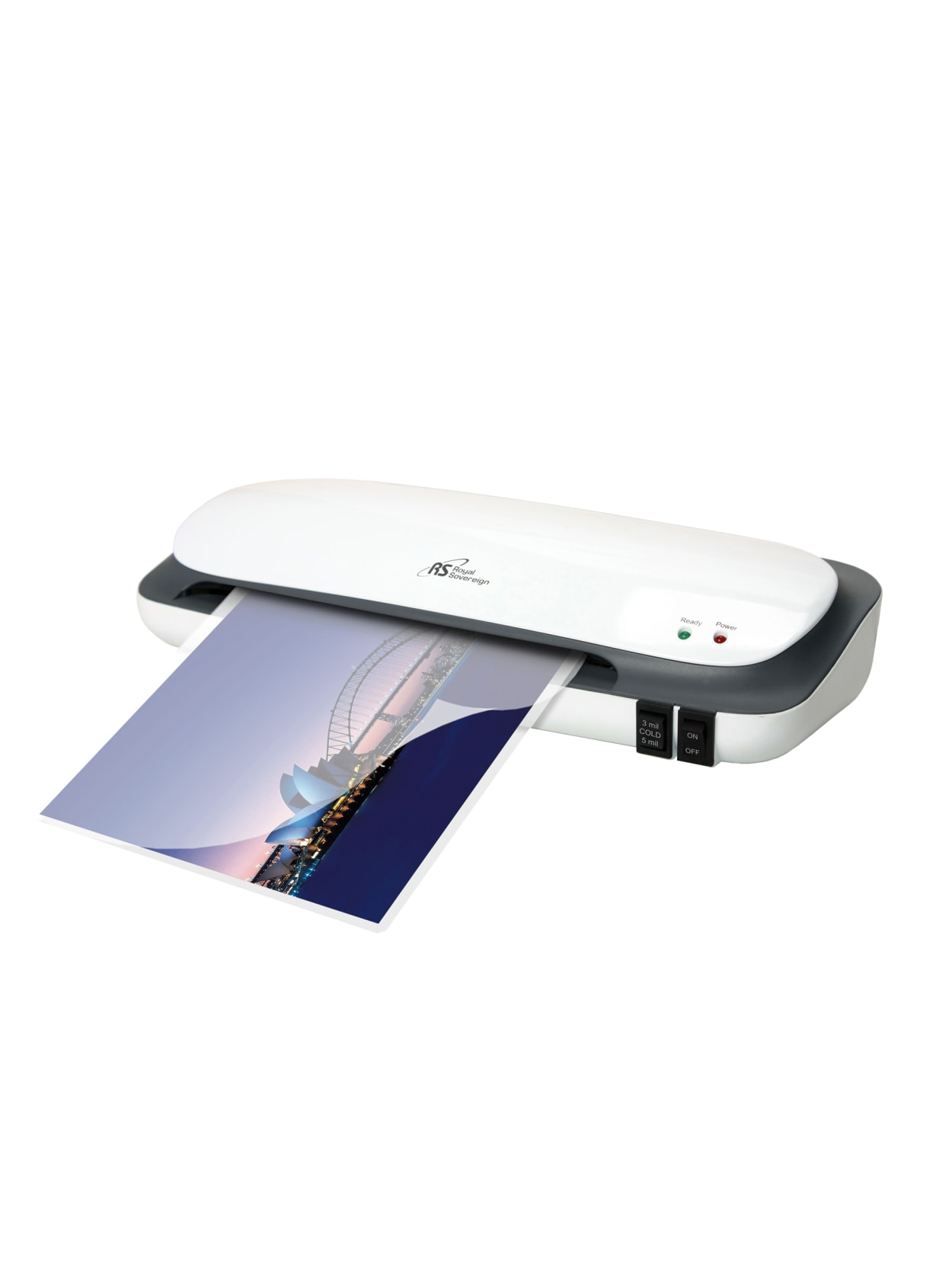 Personal Laminator 9 W White Office Depot