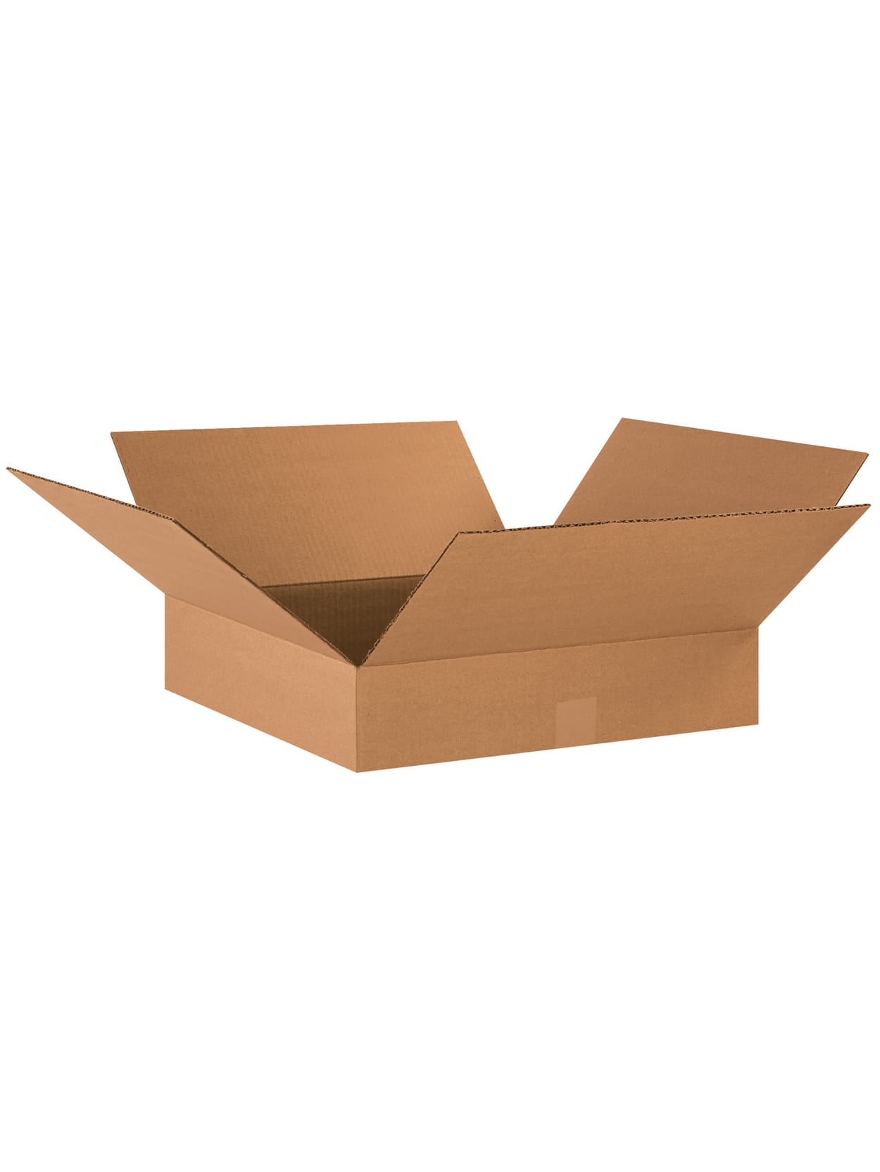 Office Depot Brand Flat Boxes 18 X 18 X 4 Kraft Pack Of 25
