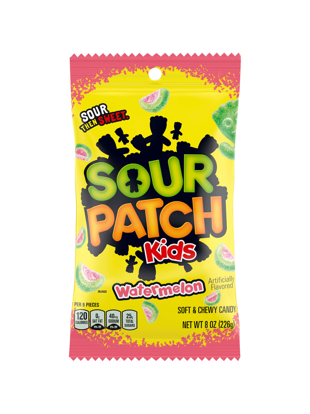 Sour Patch Kids Watermelon 8 Oz Pack Of 12 Bags Office Depot