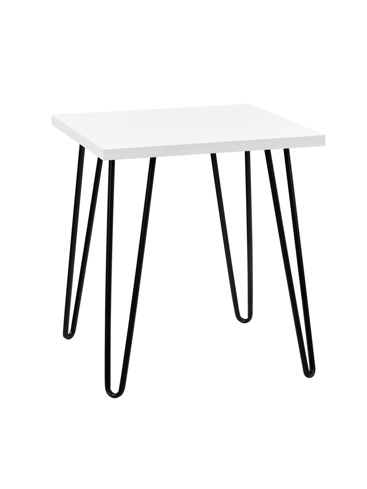 Ameriwood Home Owen Retro End Table Square Whiteblack Office Depot