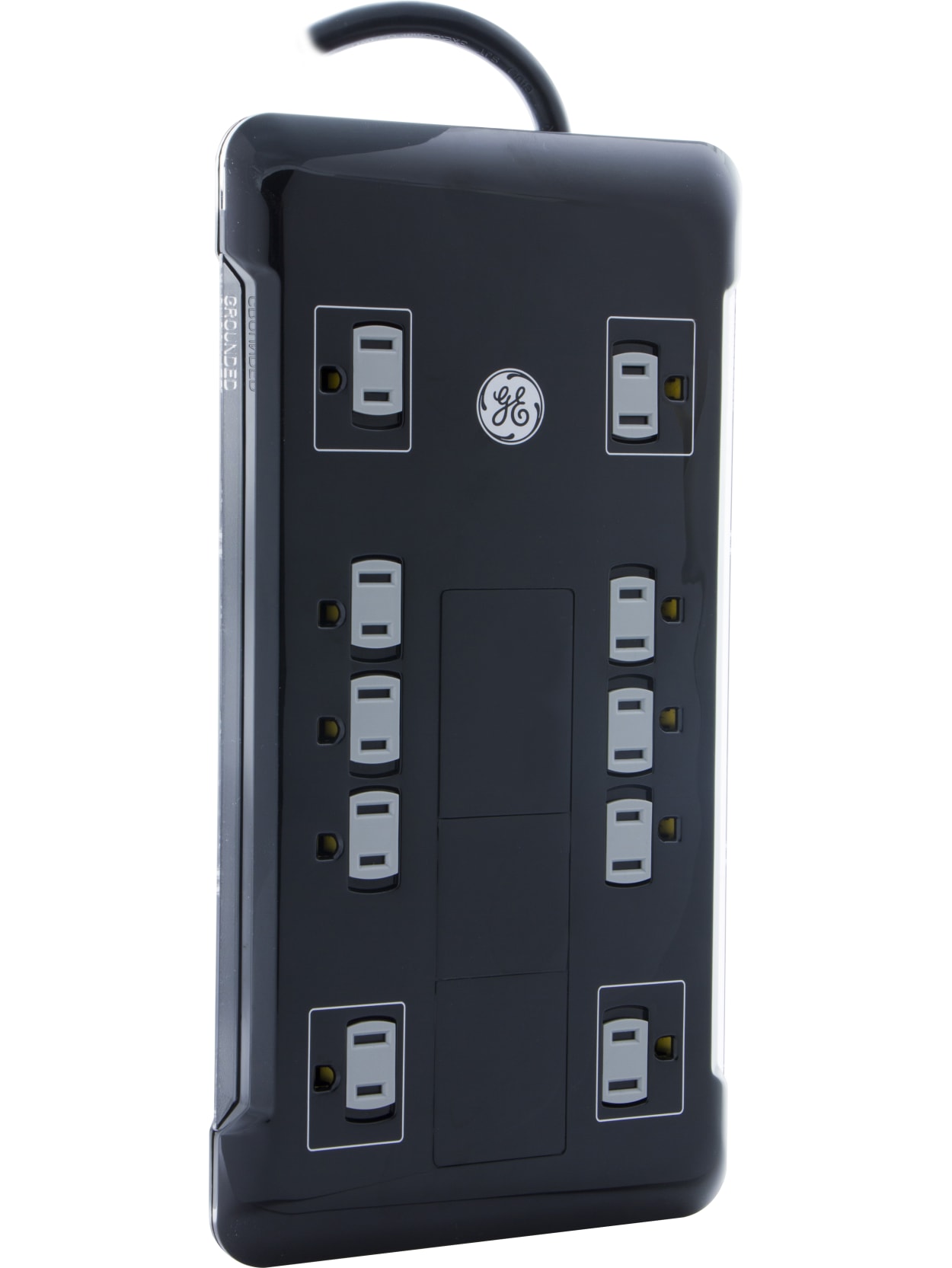 Ge Ultrapro 12 Outlet Surge Protector With 2 Usb Tether 8 Ft Long Cord 4320 Joules Outlet Safety Covers Black 11824 Office Depot You can enjoy maximum protection. ge