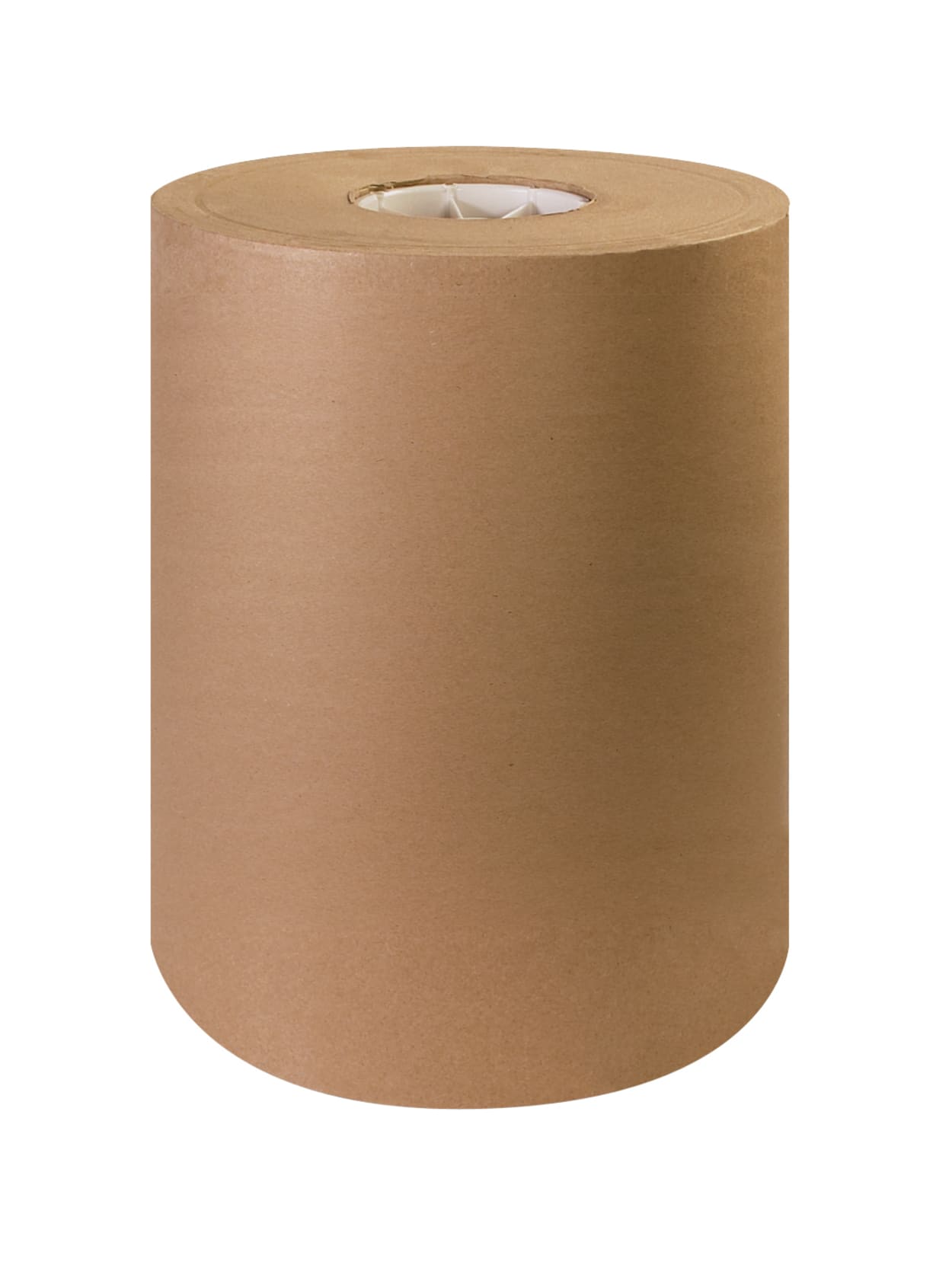 recycled brown wrapping paper rolls