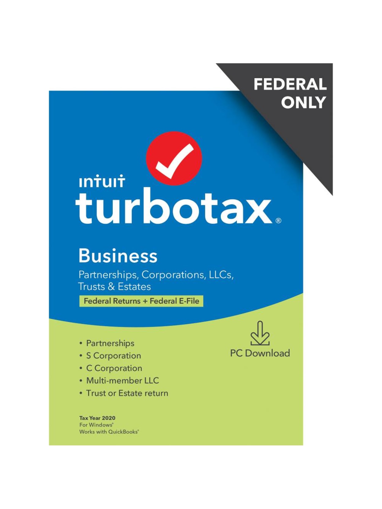 Turbotax Desktop Business Federal Return And Efile Windows Office Depot