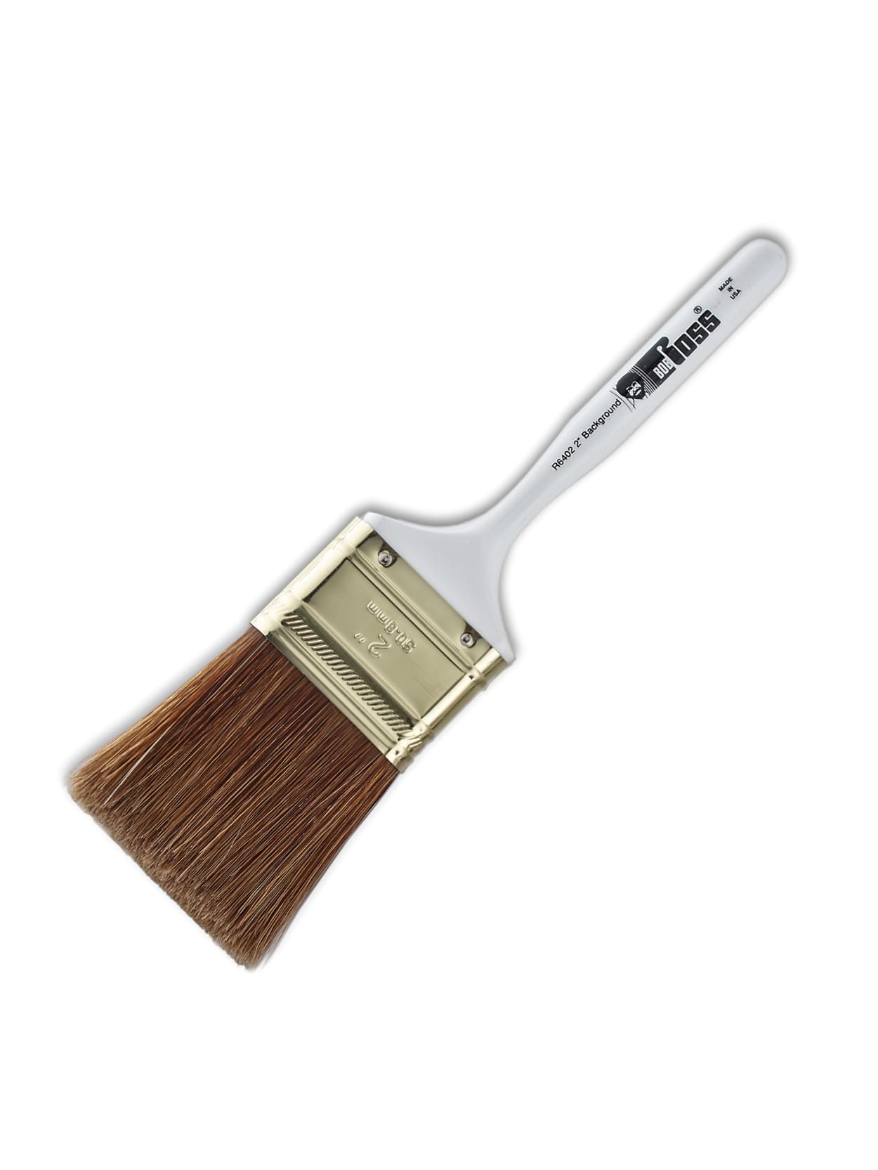 Bob Ross Paint Brush 2 Background Bristle White Office Depot