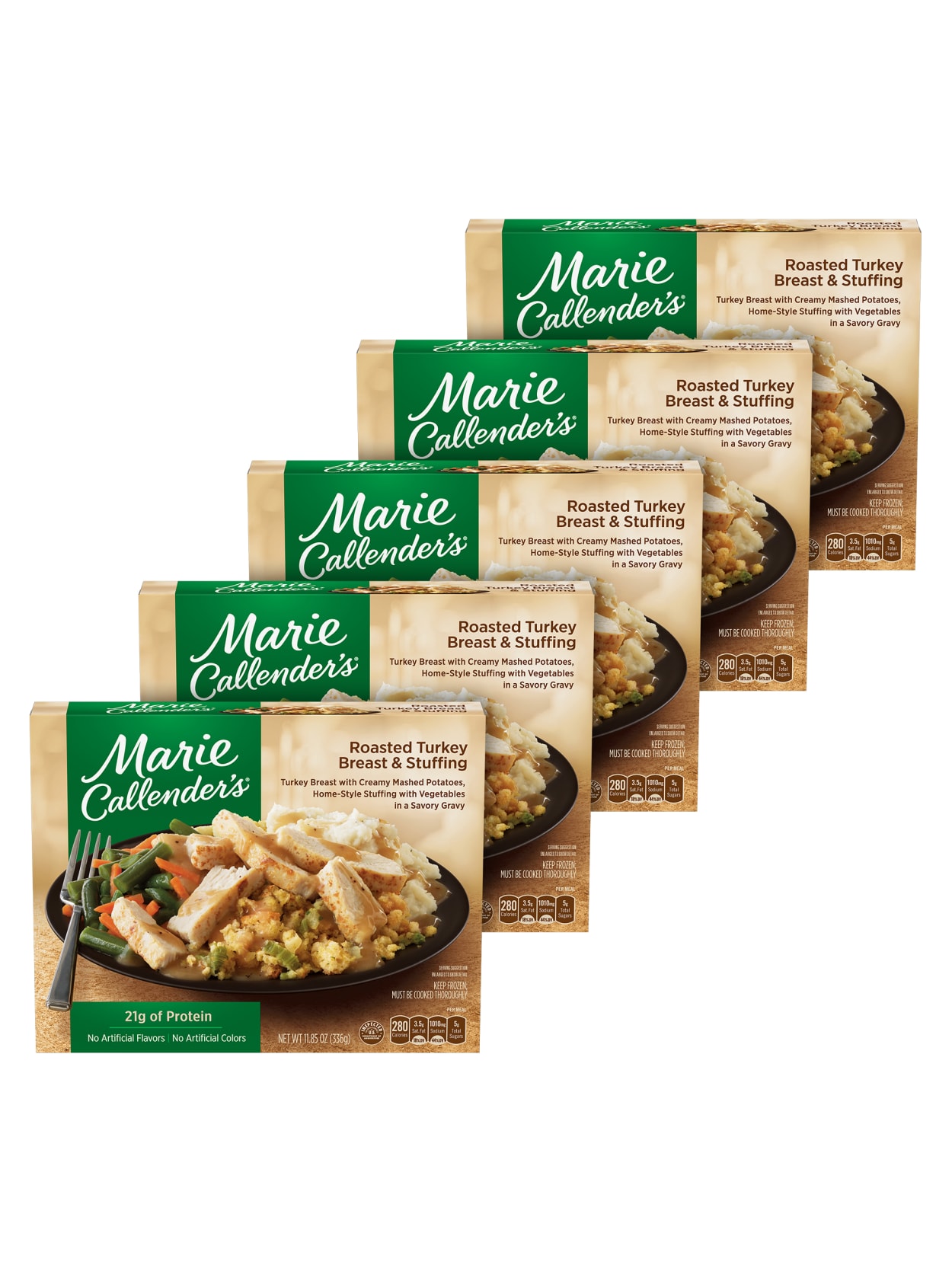 Marie Callenders Roasted Turkey Breast And Stuffing Dinners 11 85 Oz Case Of 5 Office Depot