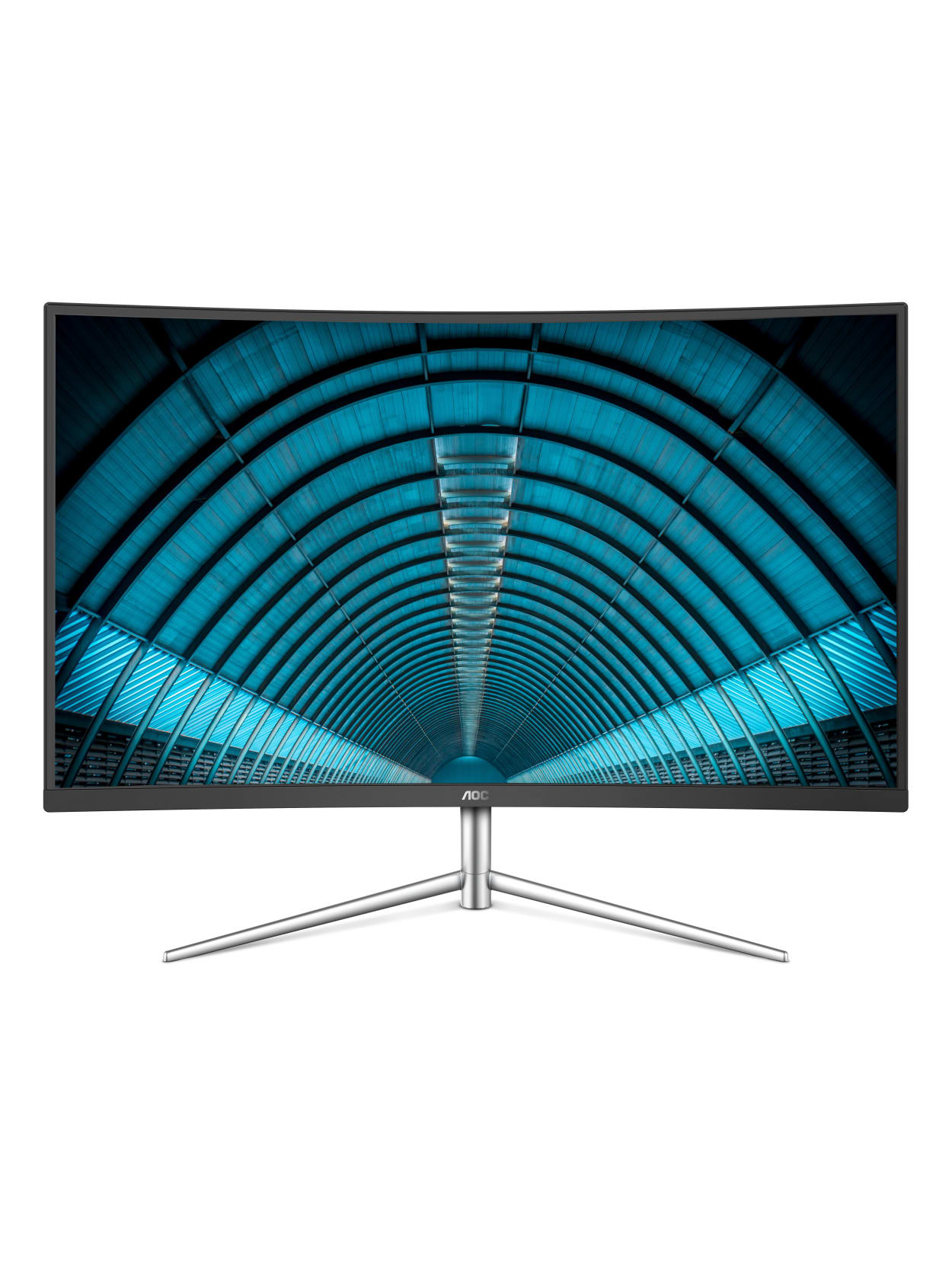 Aoc 31 5 Curved Led Monitor C32v1q Office Depot
