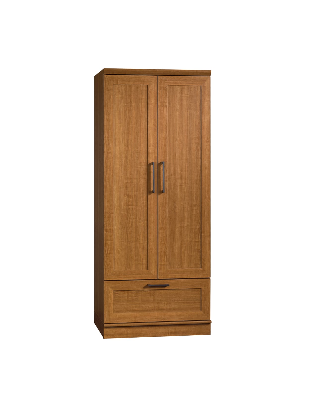 Sauder Homeplus Wardrobestorage Cabinet Sienna Oak Office Depot