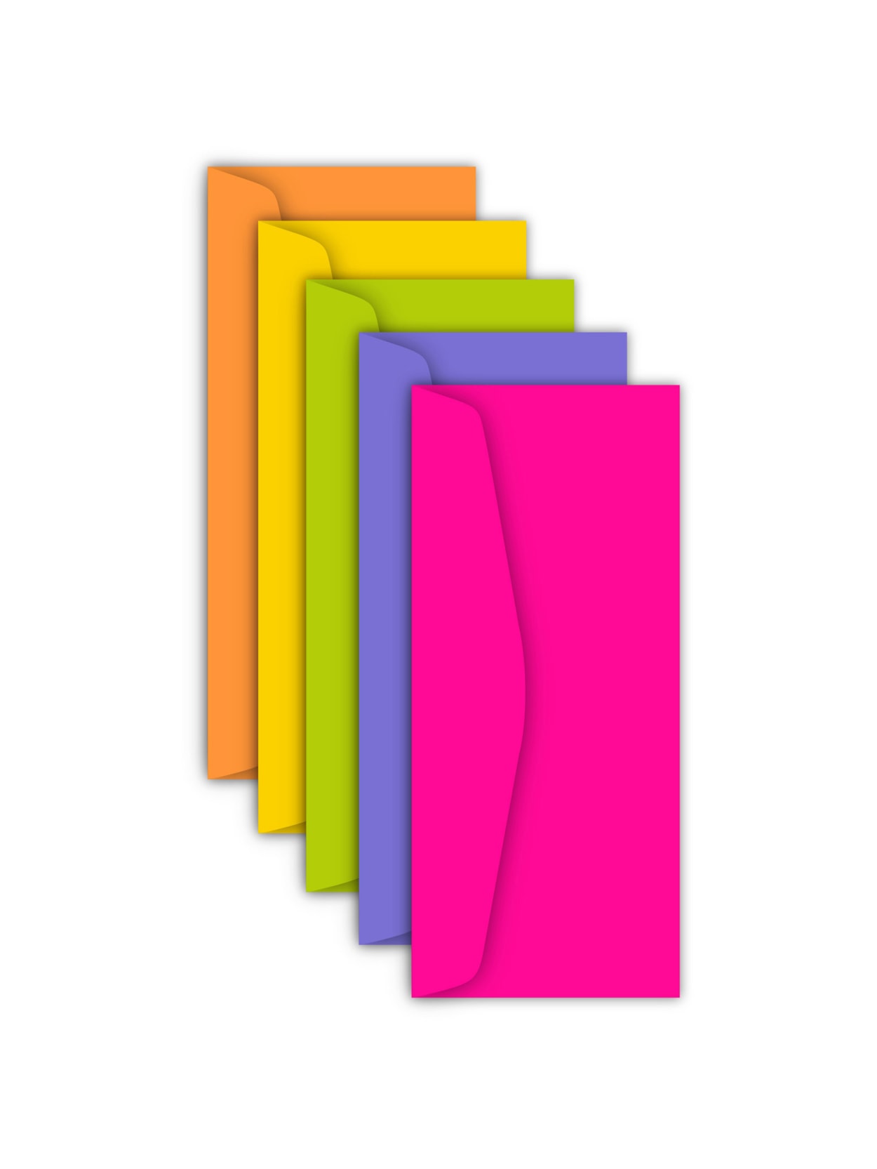 Astrobrights Color Envelopes 10 4 18 X 9 12 24 Lb Happy 5 Color