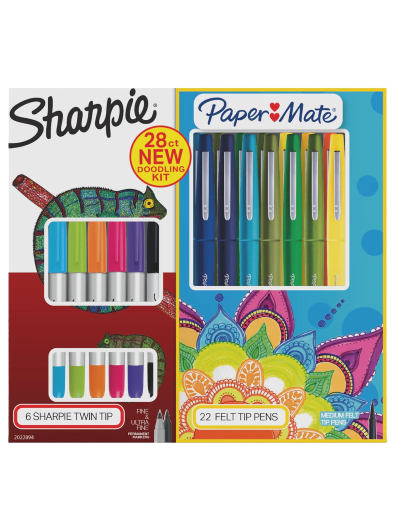 Sharpie Twin Tip Doodling Kit Office Depot Sharpie is a brand of writing implements (mainly permanent markers) manufactured by newell brands, a public company, headquartered in atlanta, georgia. sharpie