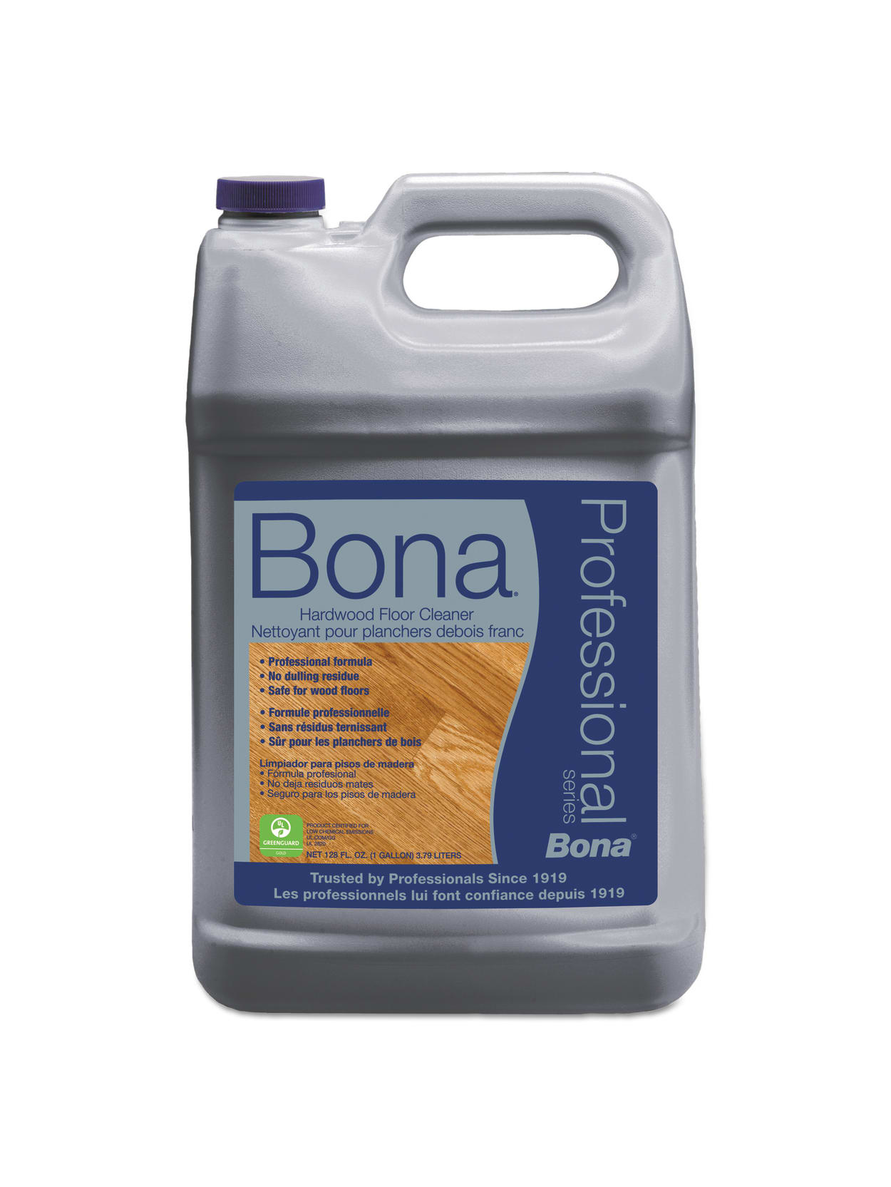 Bona Hardwood Floor Cleaner 128 Oz Refill Bottle Office Depot