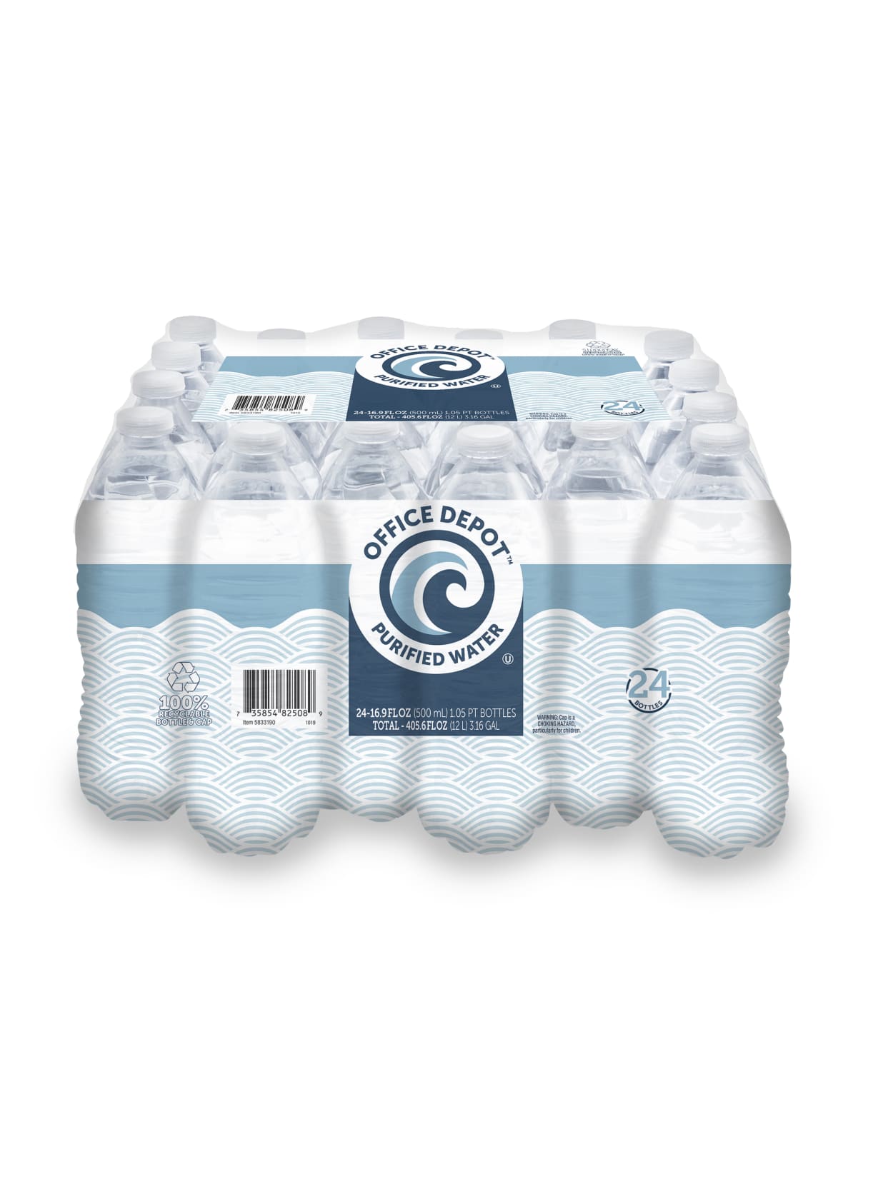 Office Depot Purified Water 16 9 Oz 24 Pk Office Depot
