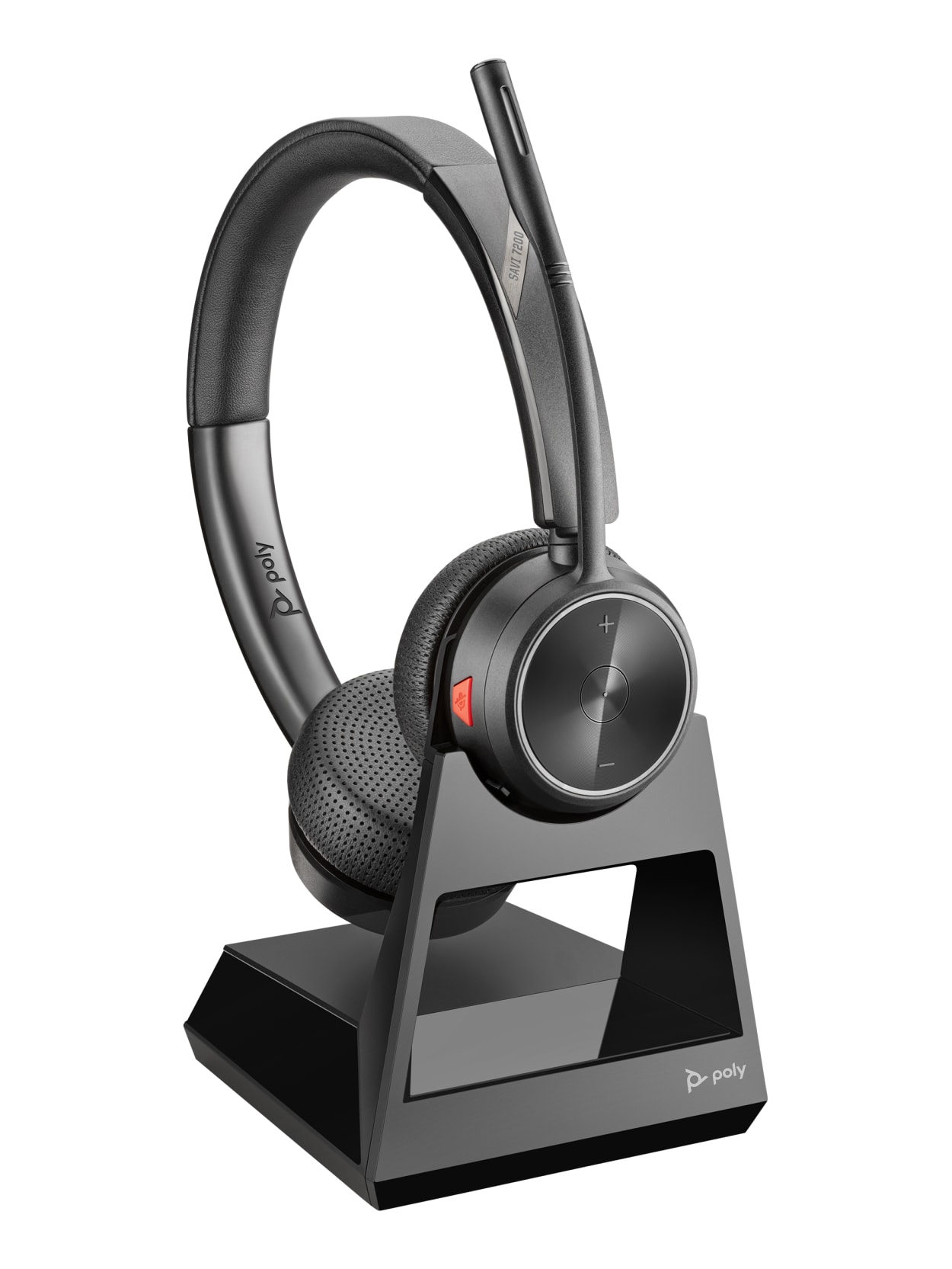 Plantronics Savi 72 Wireless Headset Black Office Depot