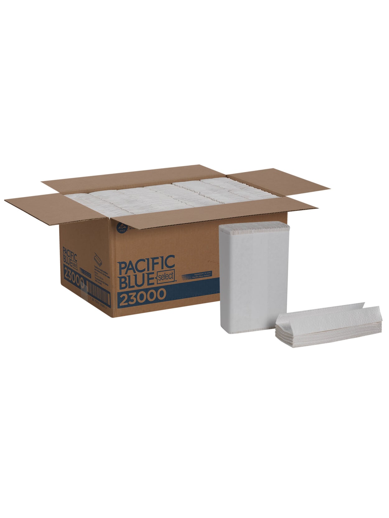 Pacific Blue Select By Gp Pro Premium C Fold 2 Ply Paper Towels 1 Sheets Per Pack 12 Packs Per Case Office Depot