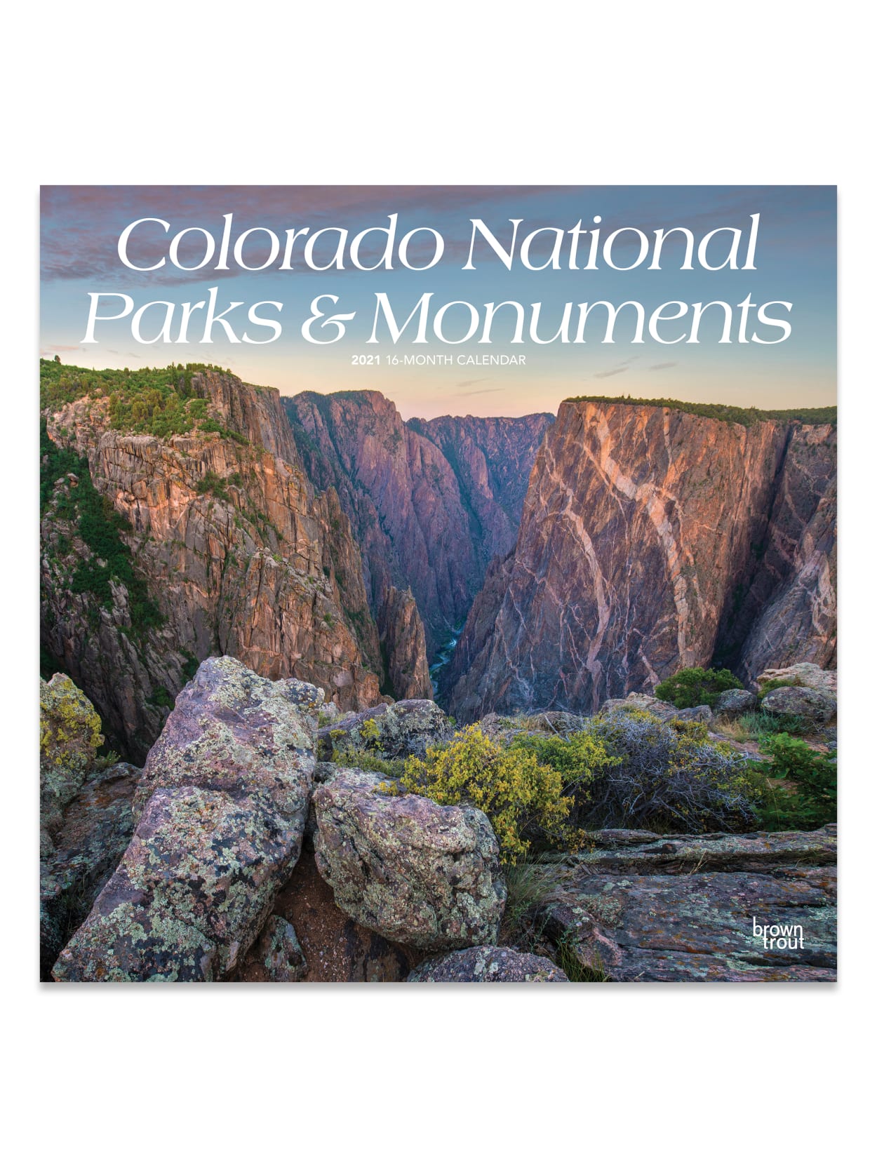 Colorado National Parks Monthly Wall Calendar Office Depot