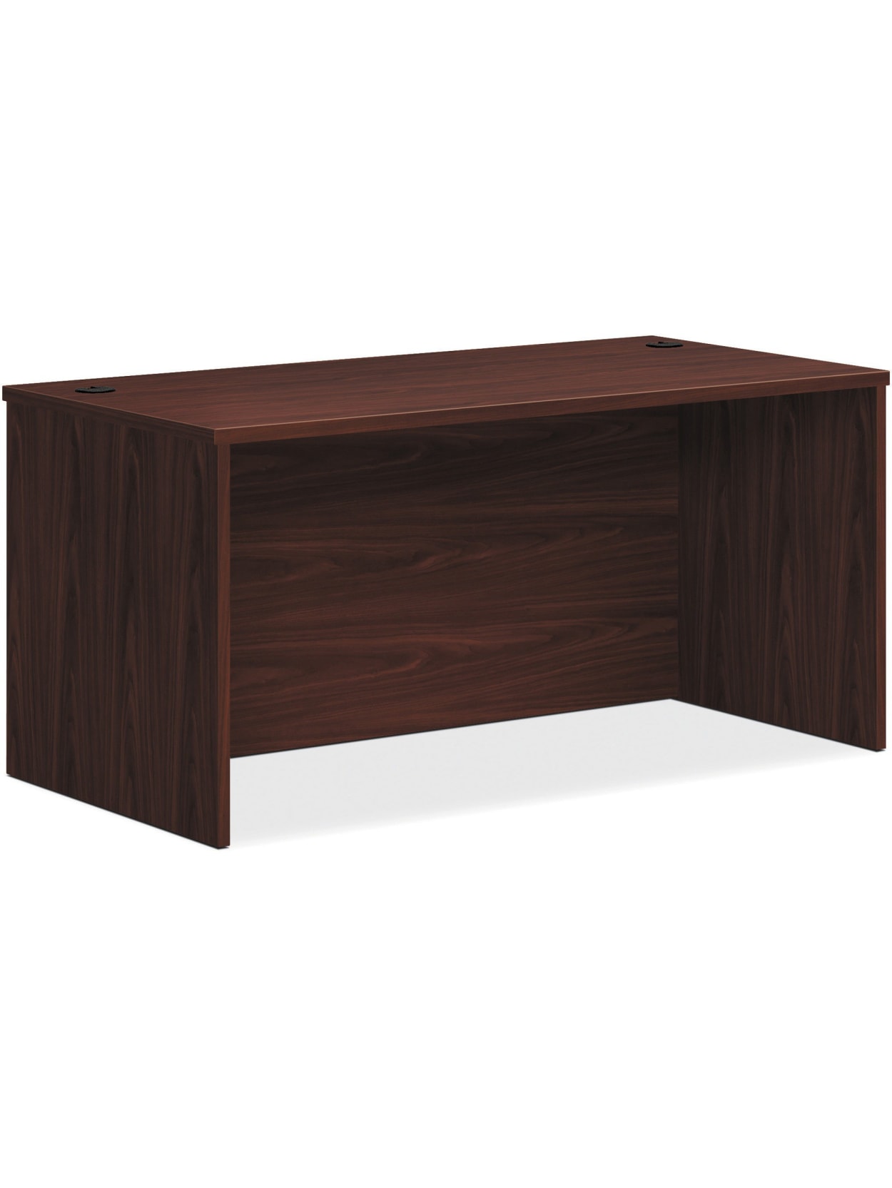 Hon Foundation Straight Desk Shell 60 W Mahogany Office Depot