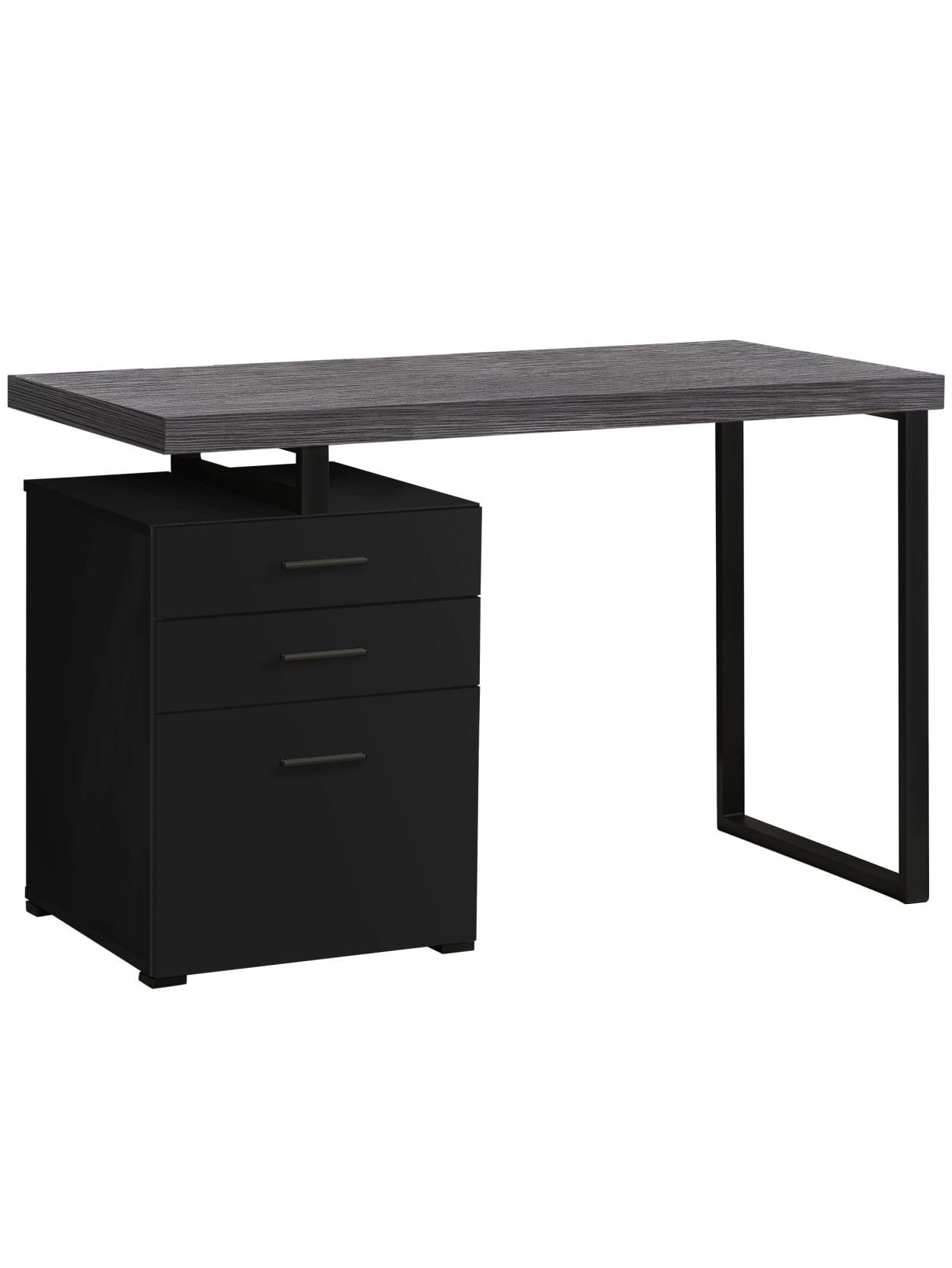 Monarch Specialties Melody 48 W Computer Desk Blackgray Office Depot