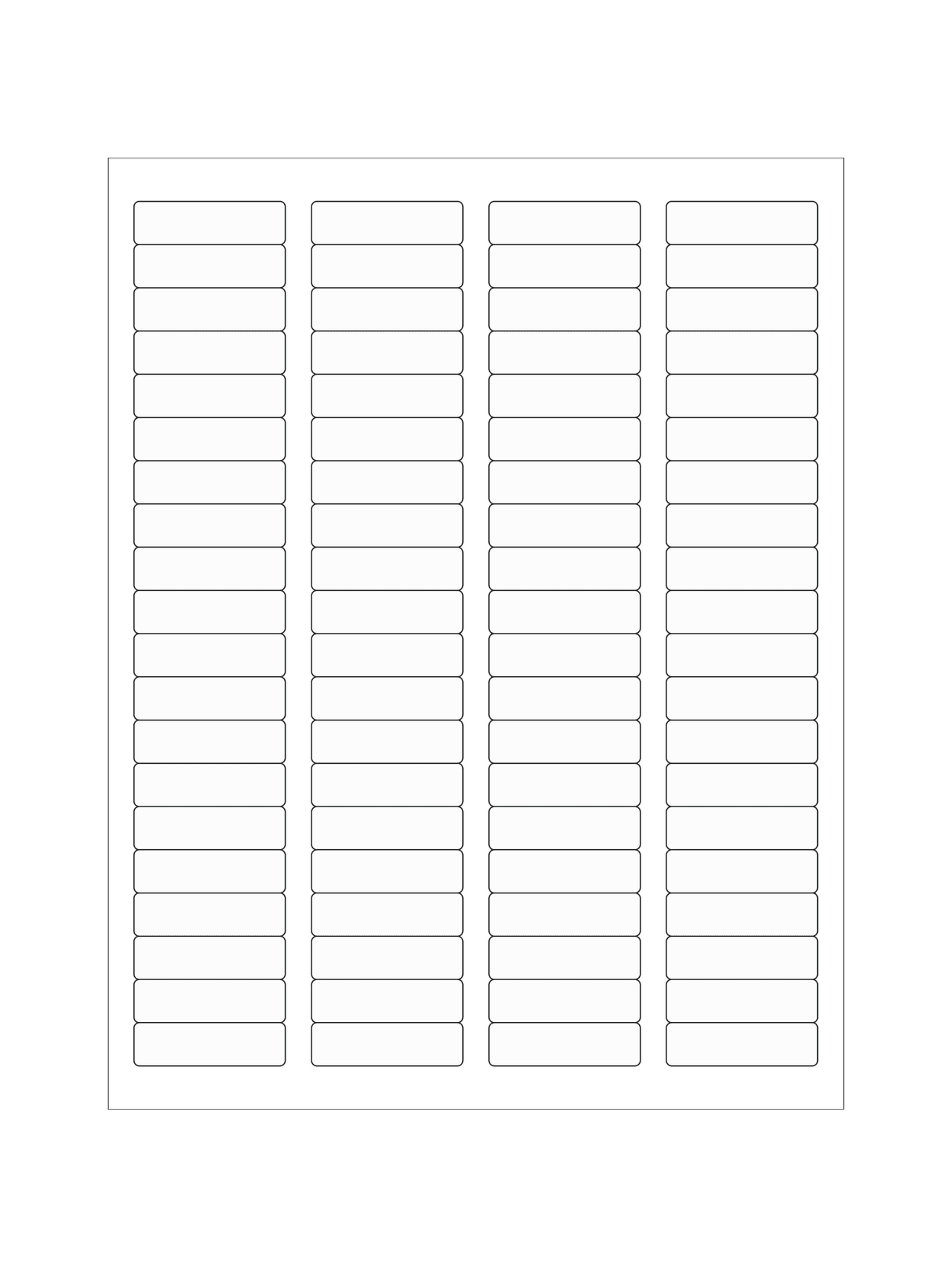 Office Depot Brand Rectangle Laser Labels Ll2cl 1 34 X 12 Clear Pack Of 8000 Office Depot