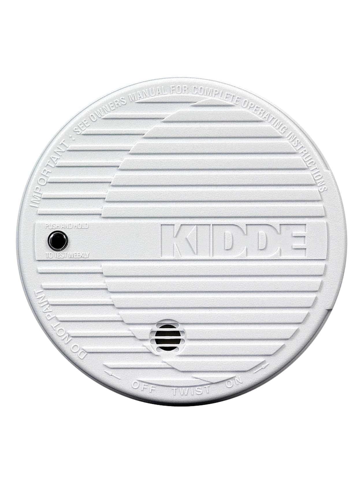 Kidde Fire Smoke Alarm White Office Depot